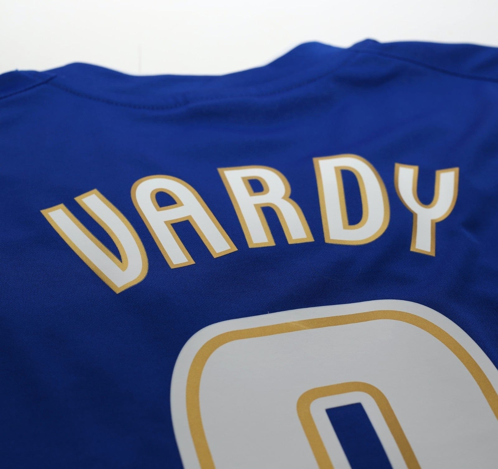 2012/13 VARDY #9 Leicester City Vintage PUMA Home Football Shirt (M)