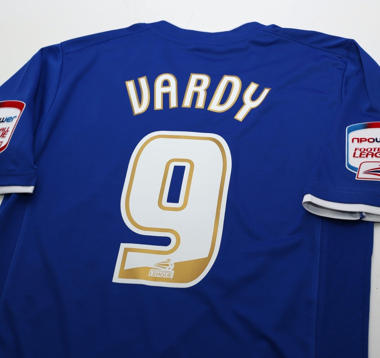 2012/13 VARDY #9 Leicester City Vintage PUMA Home Football Shirt (M)