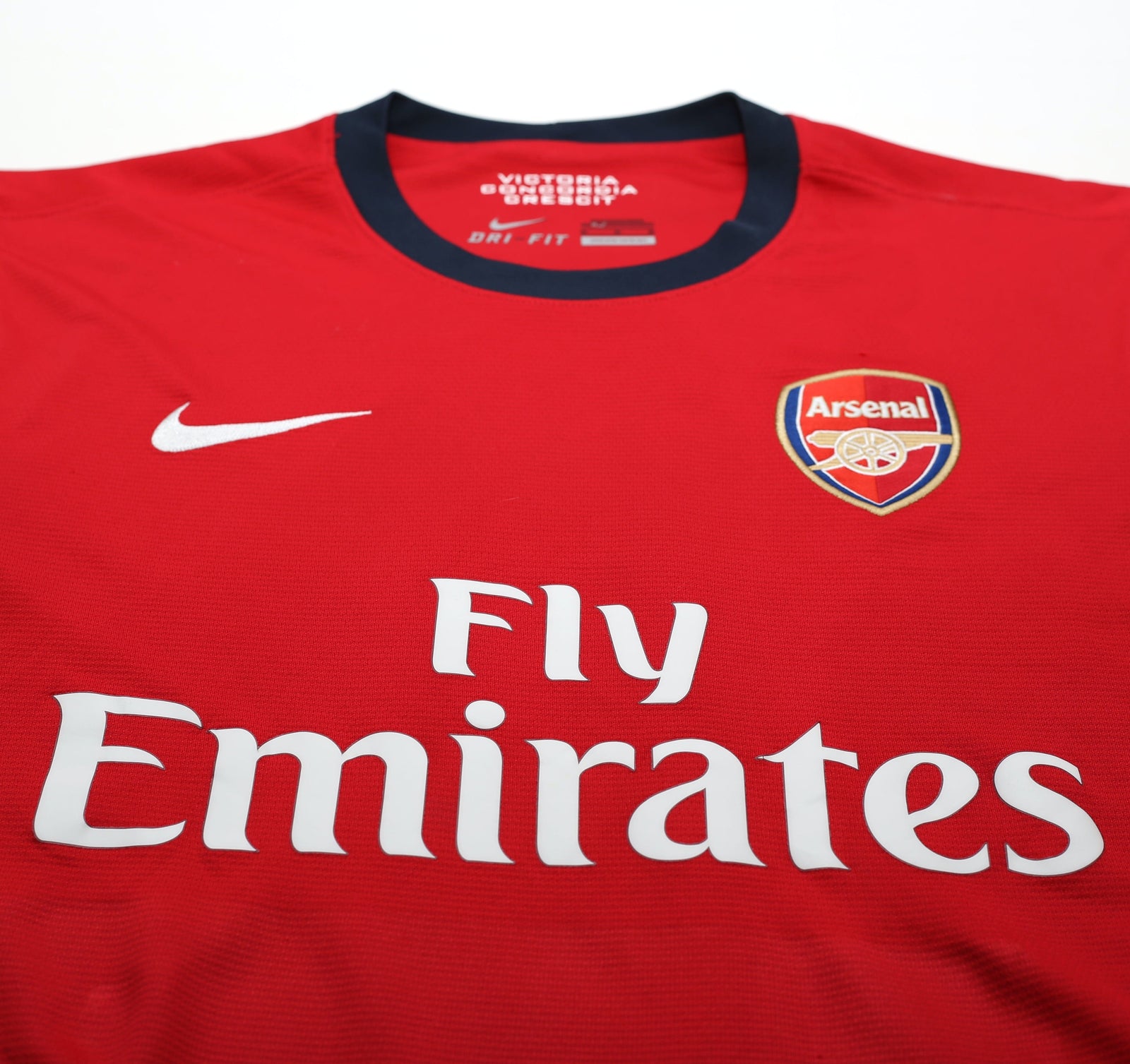 2012/14 ARTETA #8 Arsenal Vintage Nike Home Football Shirt (M)
