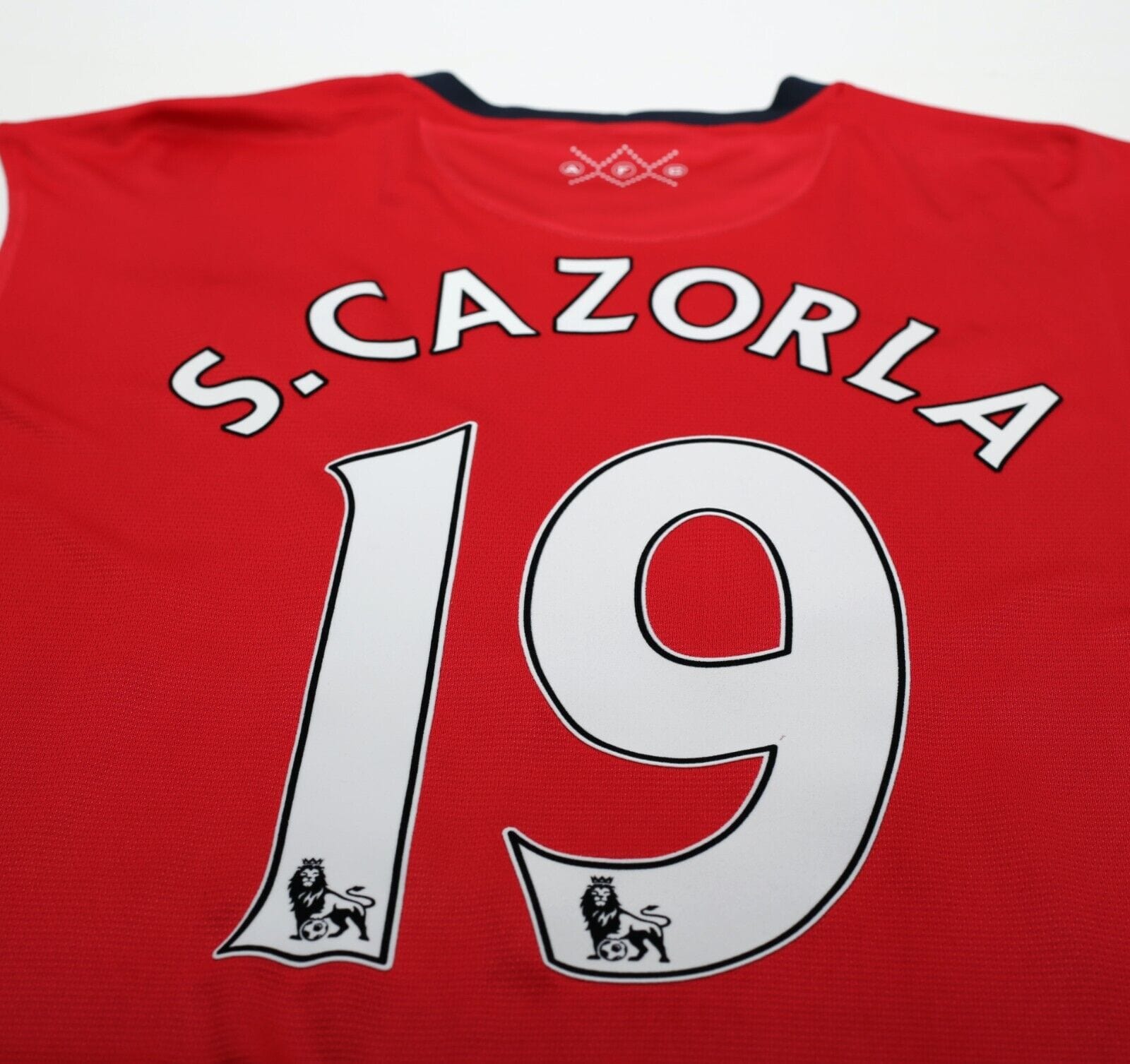 2012/14 S. CAZORLA #19 Arsenal Vintage Nike Home Football Shirt Jersey (XL)