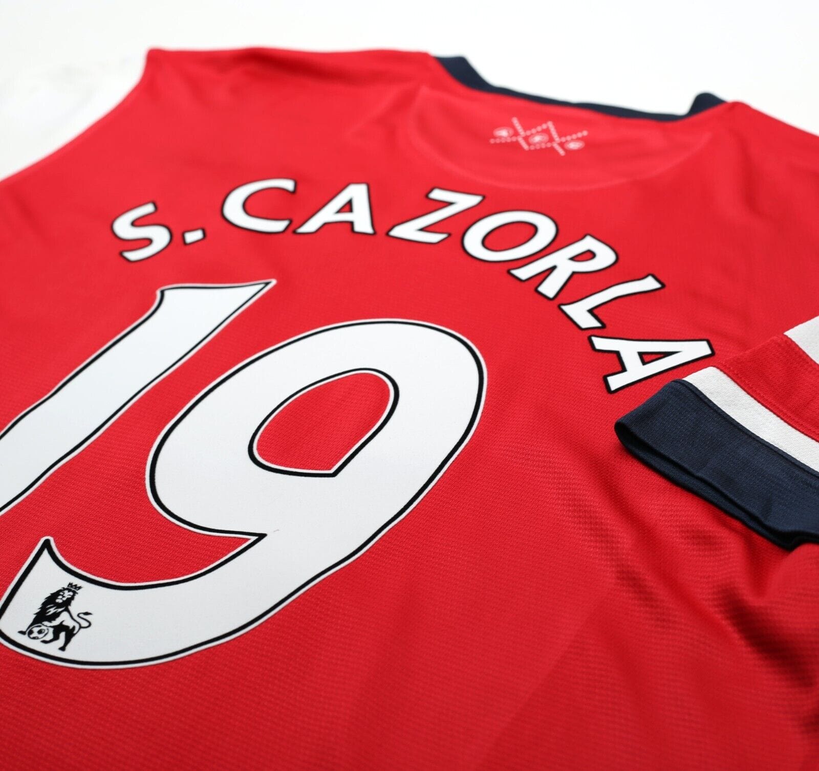 2012/14 S. CAZORLA #19 Arsenal Vintage Nike Home Football Shirt Jersey (XL)