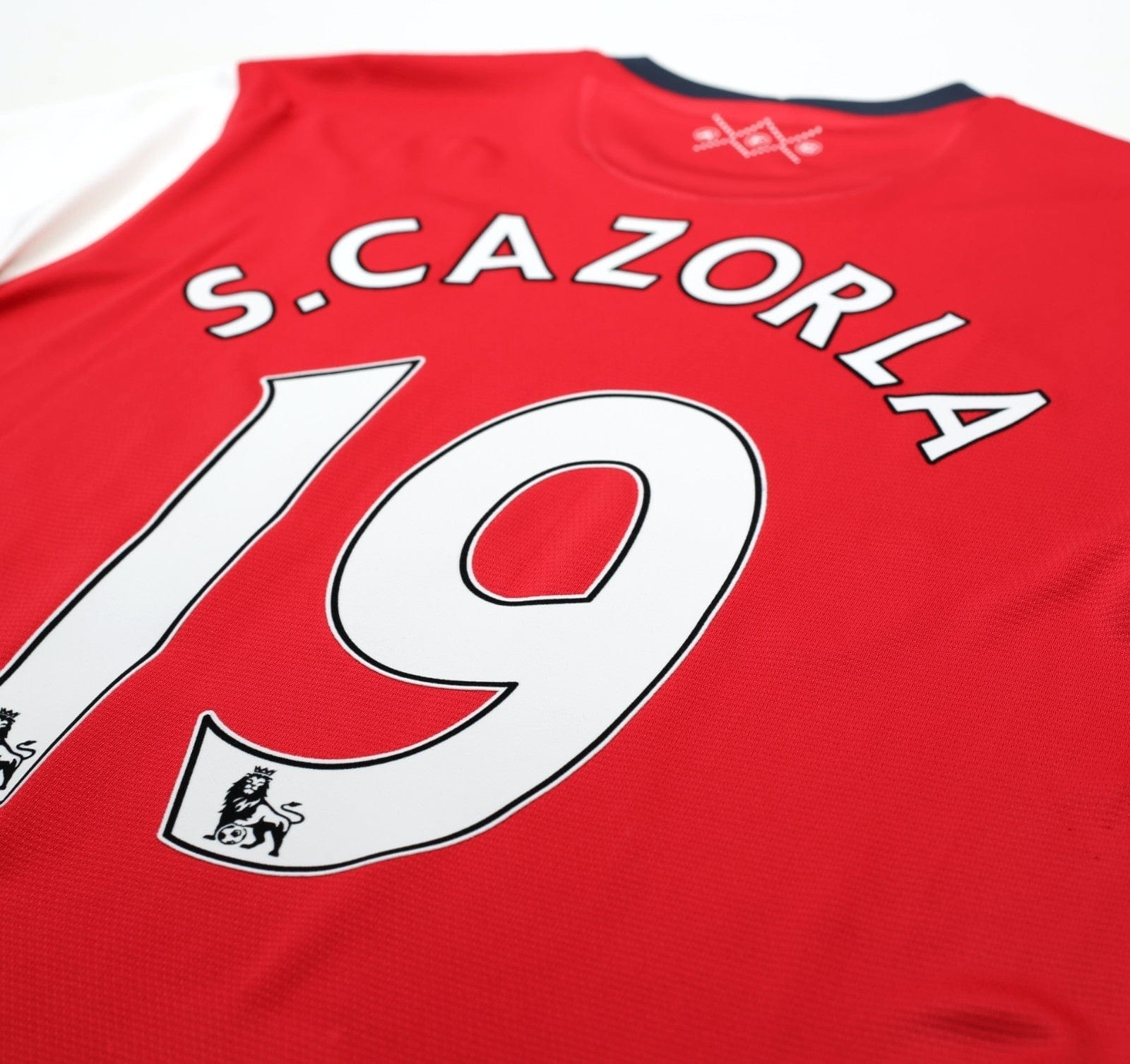 2012/14 S. CAZORLA #19 Arsenal Vintage Nike Home Football Shirt (L)