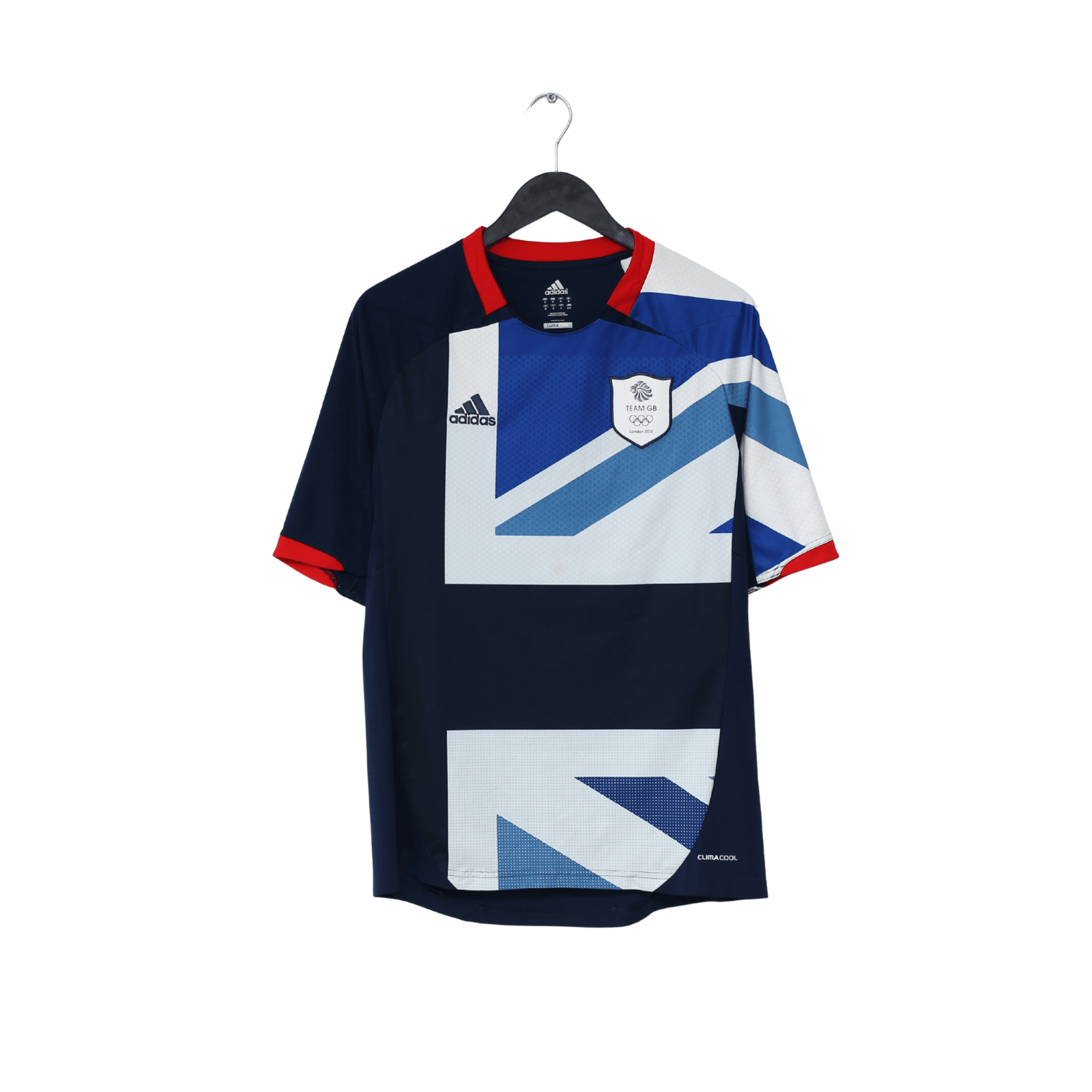 2012 GREAT BRITAIN Vintage adidas Olympic Games Home Football Shirt (M) TEAM GB