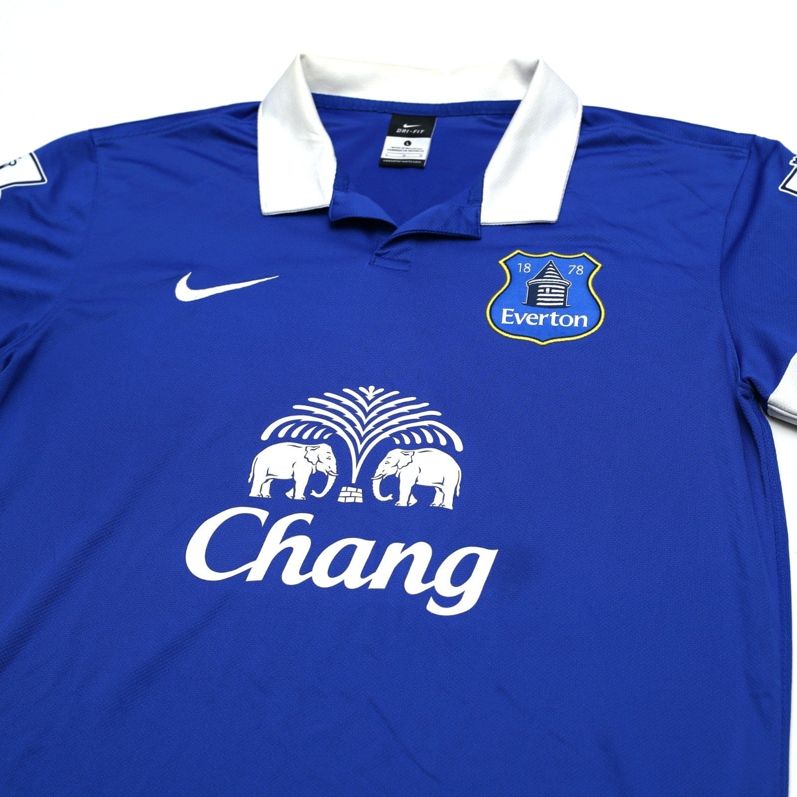 2013/14 Lukaku #17 Everton Vintage Nike Home Football Shirt (M/L)