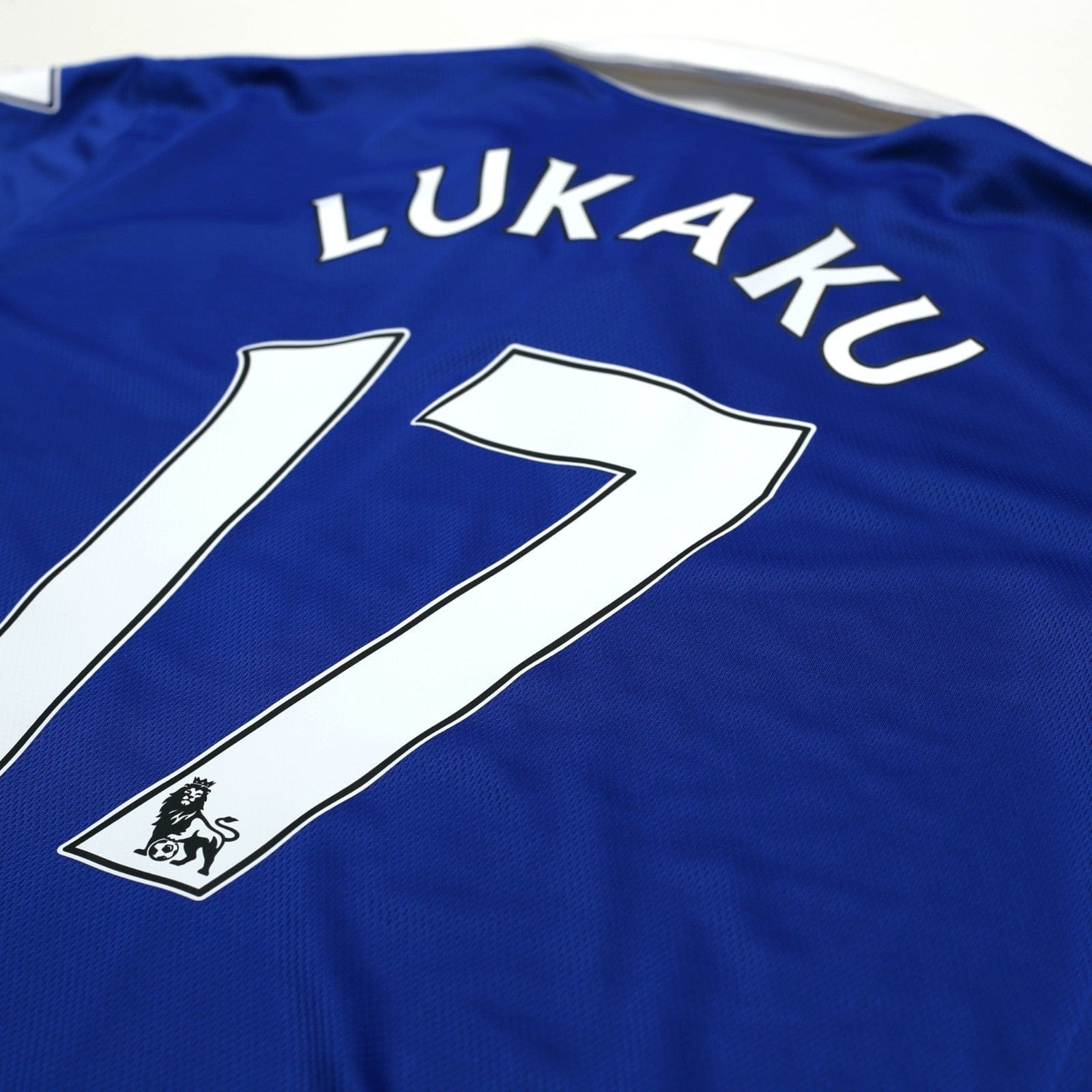 2013/14 Lukaku #17 Everton Vintage Nike Home Football Shirt (M/L)