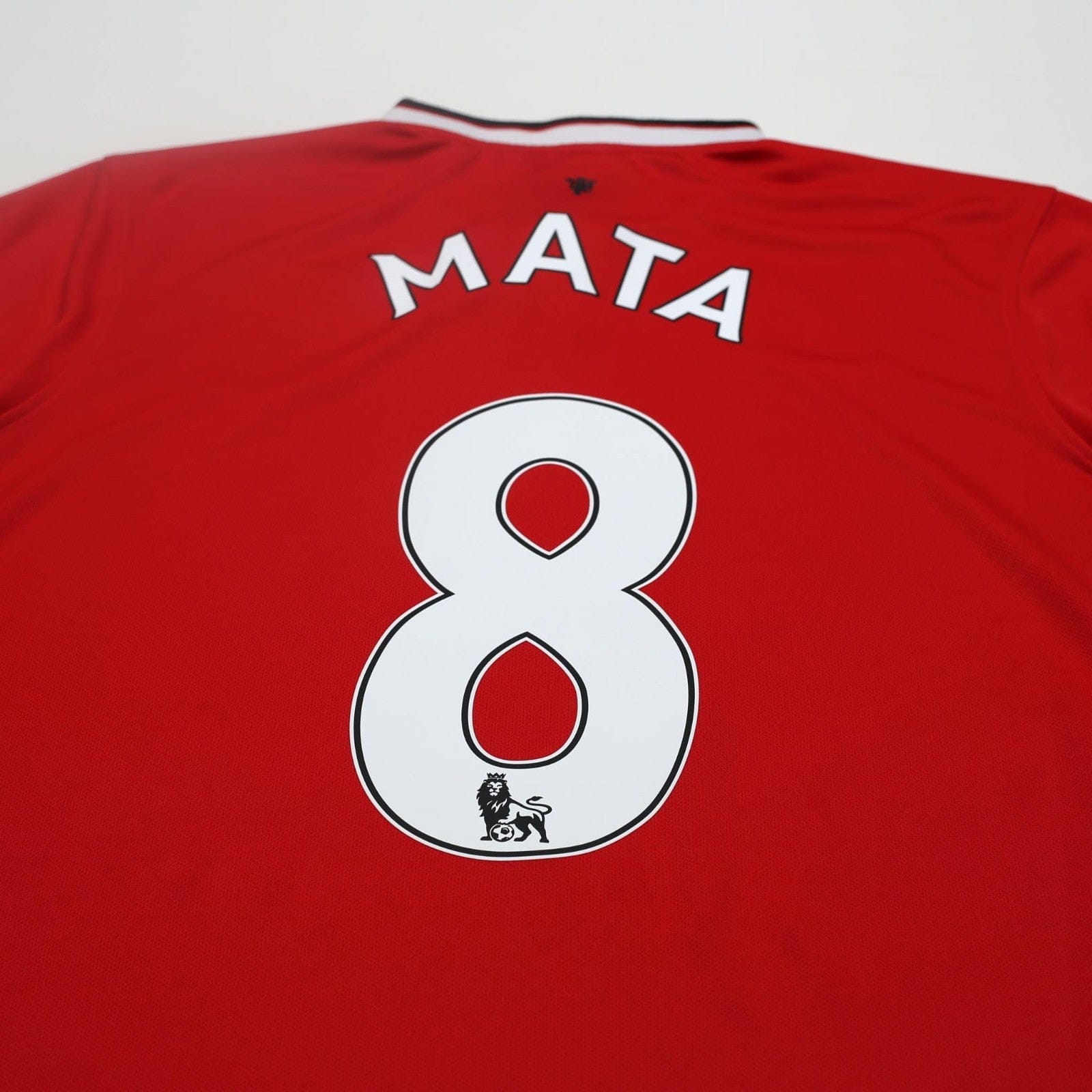 2014/15 Mata #8 Manchester United Vintage Nike Home Football Shirt (L)