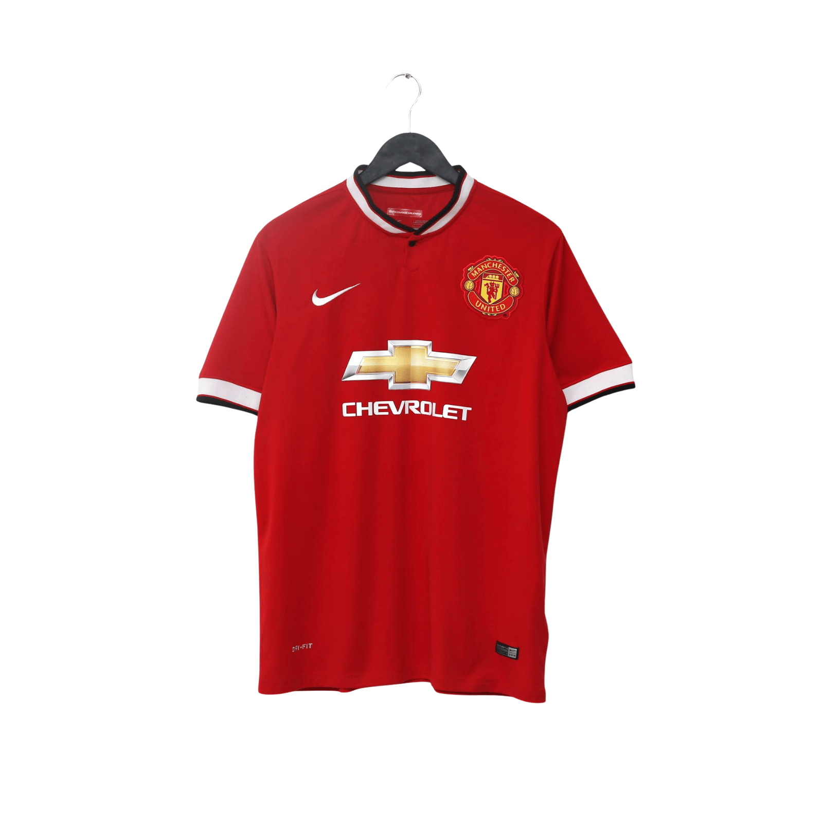 2014/15 Mata #8 Manchester United Vintage Nike Home Football Shirt (L)
