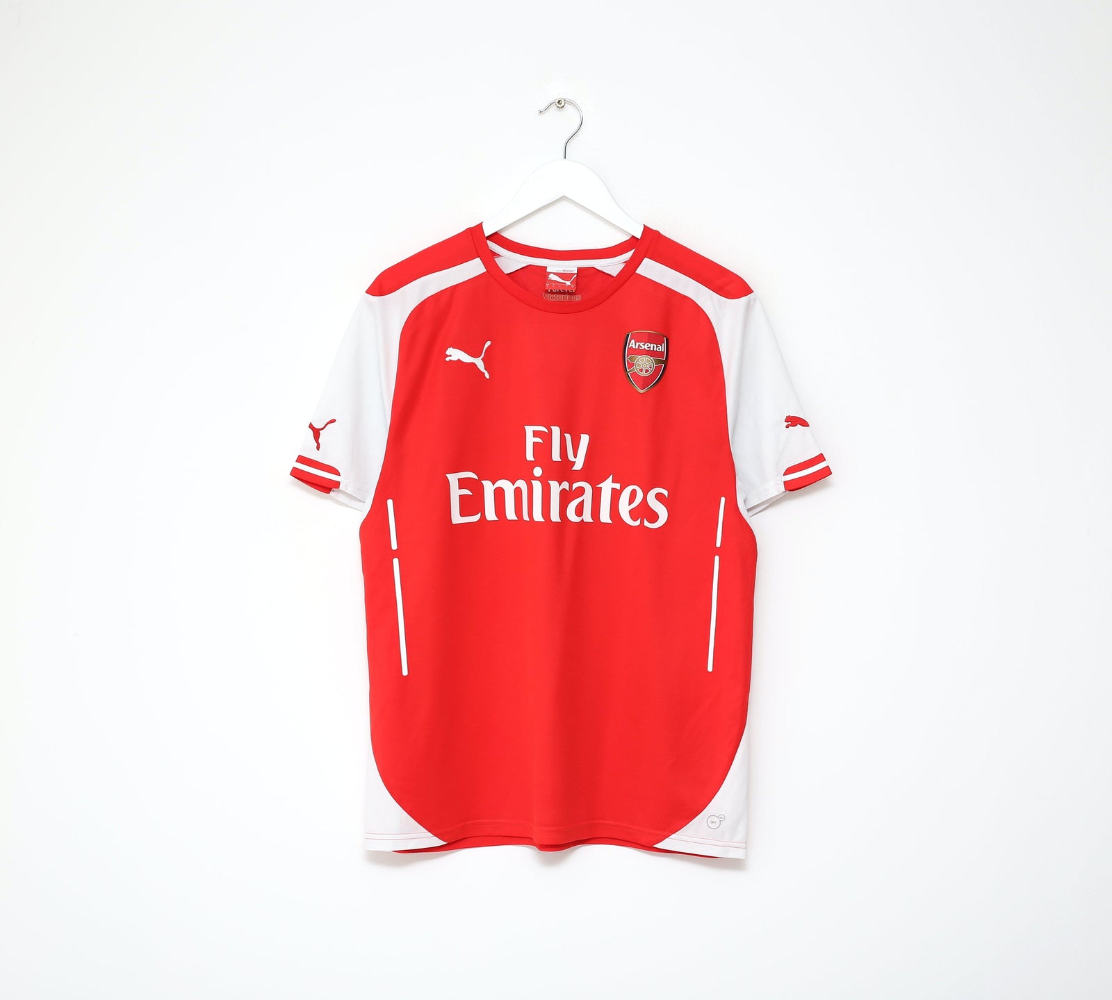 2014/15 RAMSEY #16 Arsenal Puma Home Football Shirt (L)