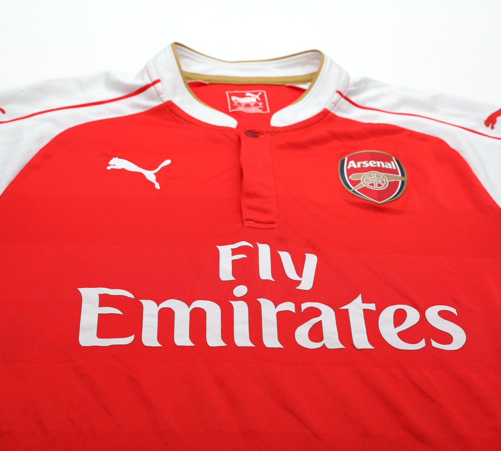 2015/16 ARSENAL Vintage Puma Home Football Shirt (L)