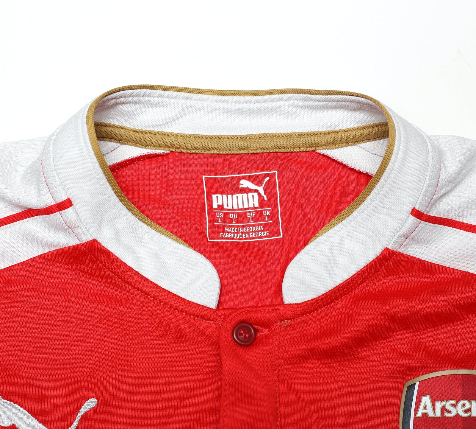 2015/16 ARSENAL Vintage Puma Home Football Shirt (L)