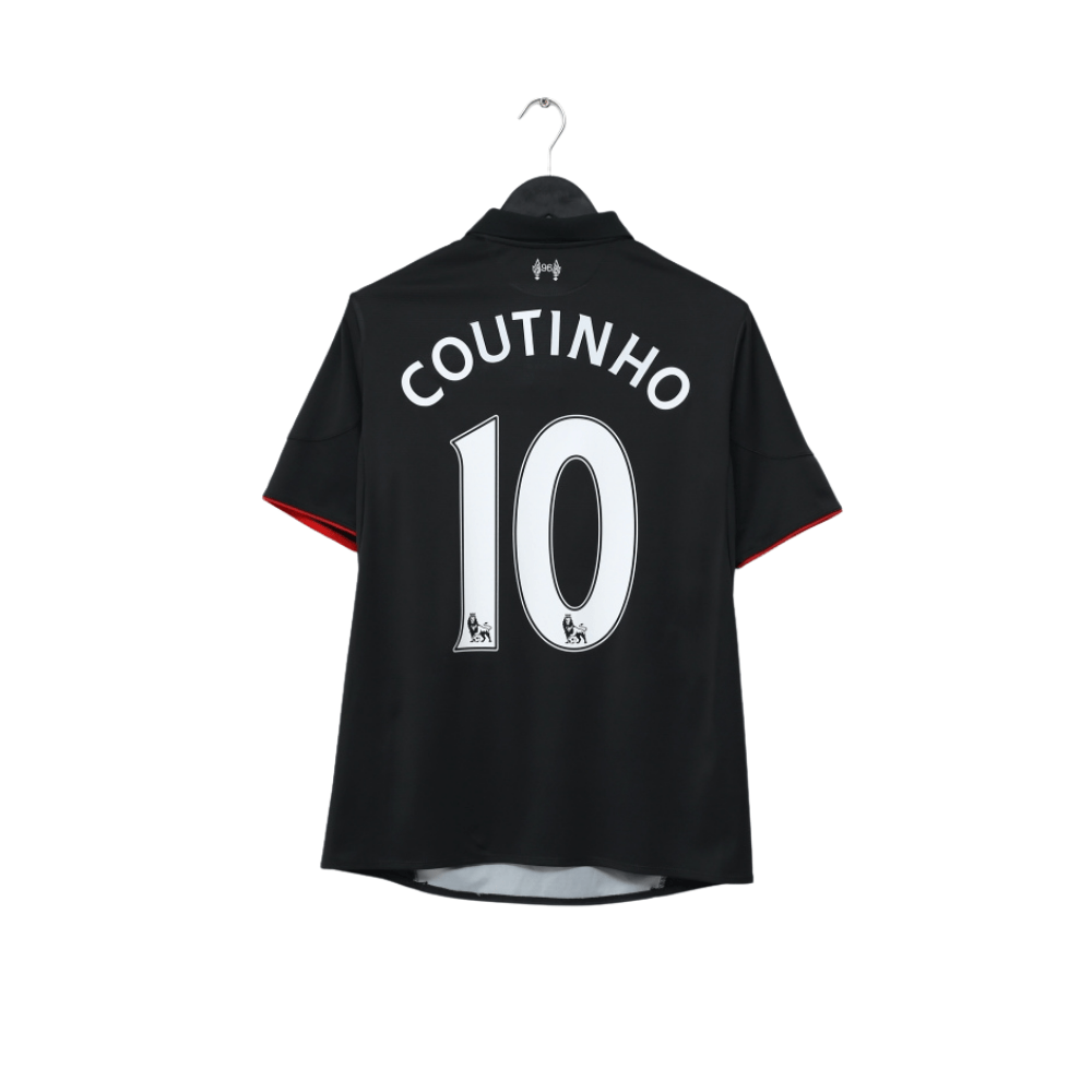 2015/16 COUTINHO #10 Liverpool Vintage New Balance Third Football Shirt (M)