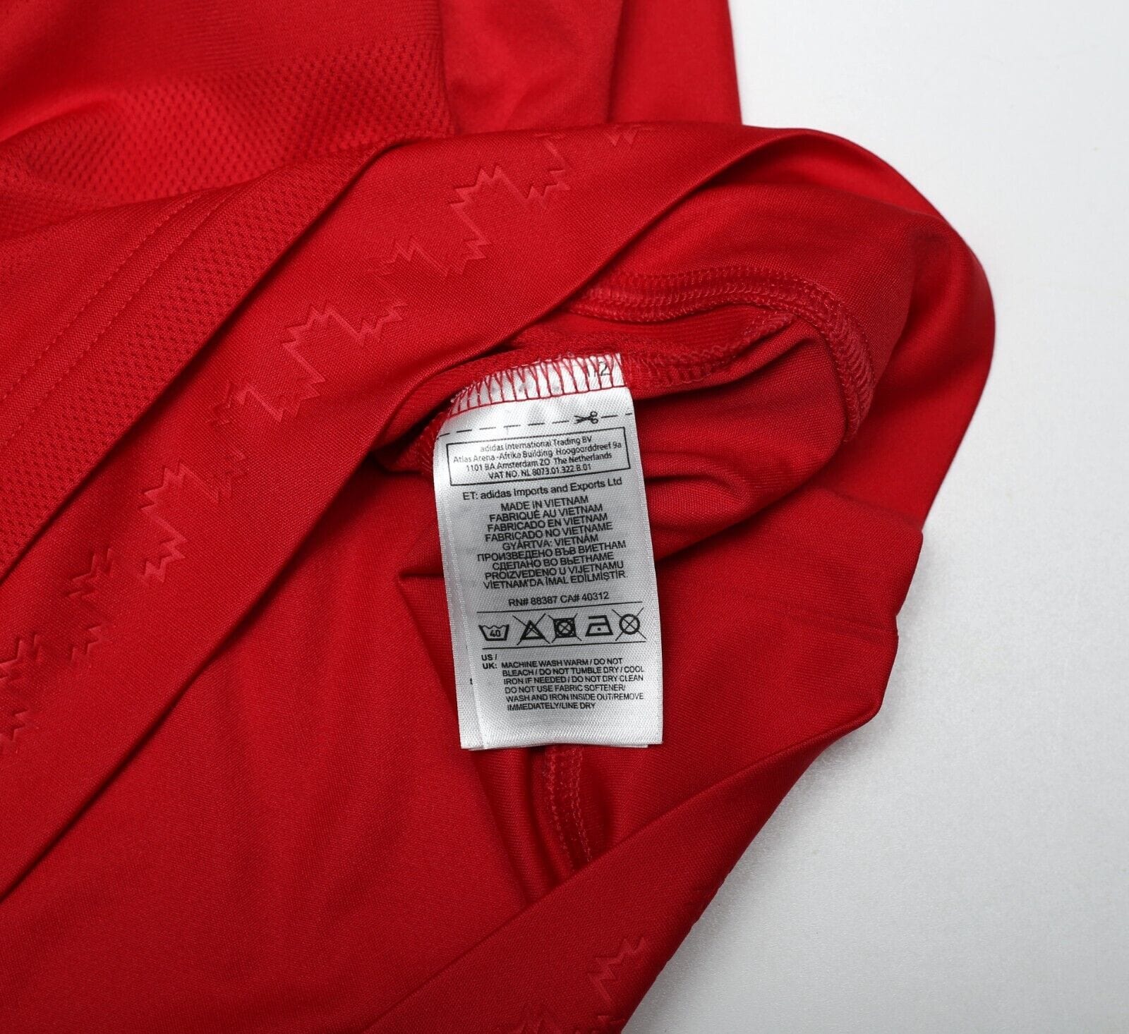 2015/16 MANCHESTER UNITED Vintage adidas Home Football Shirt (M)