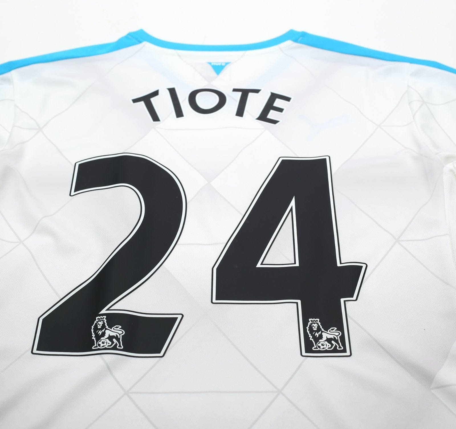 2015/16 TIOTE #24 Newcastle Utd Vintage PUMA Long Sleeve Away Football Shirt (M)