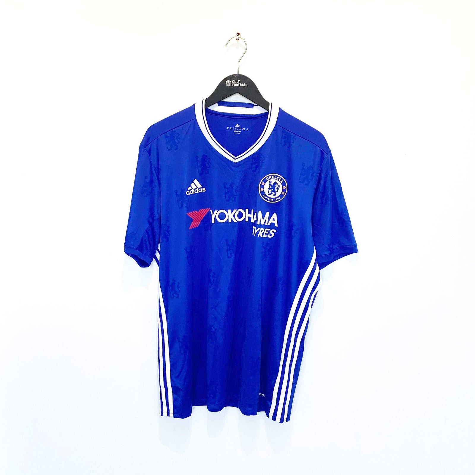 2016/17 CHELSEA Vintage adidas Home Football Shirt Jersey (XL) Costa, Hazard Era