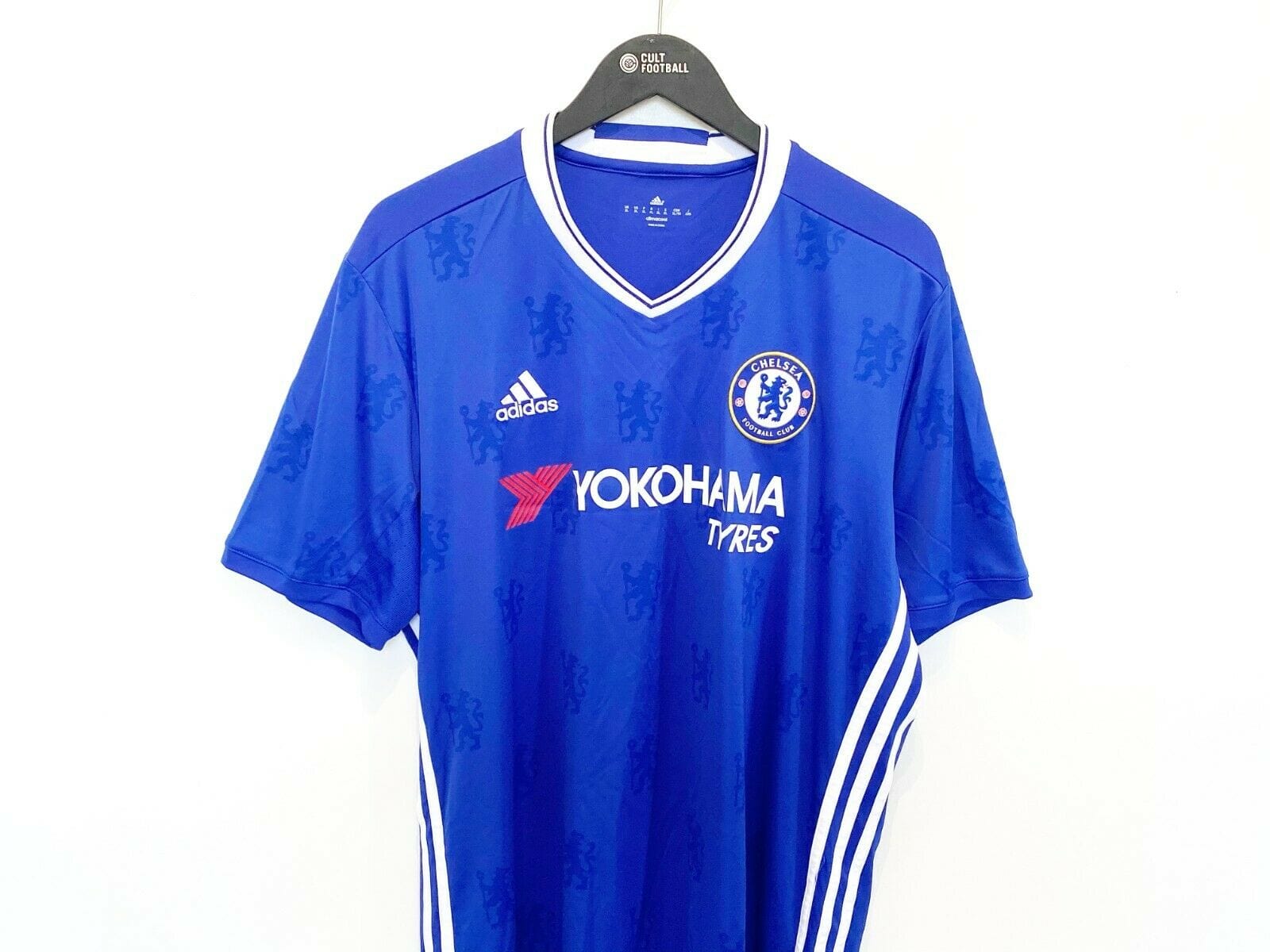 2016/17 CHELSEA Vintage adidas Home Football Shirt Jersey (XL) Costa, Hazard Era