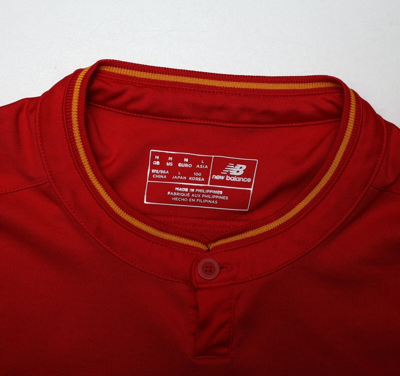 2016/17 COUTINHO #10 Liverpool Vintage New Balance Home Football Shirt (M)