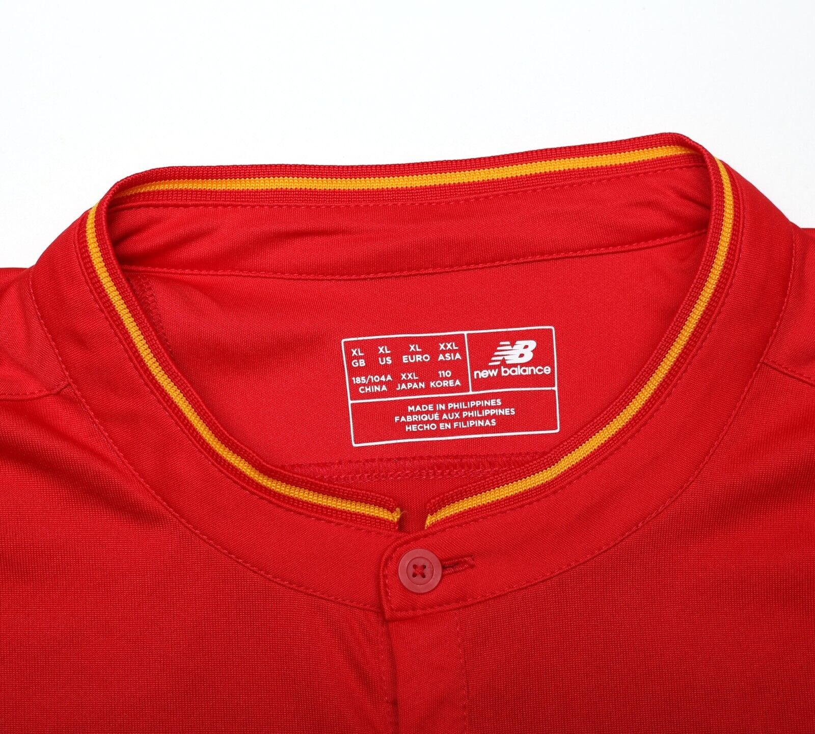 2016/17 COUTINHO #10 Liverpool Vintage New Balance Home Football Shirt (XL)