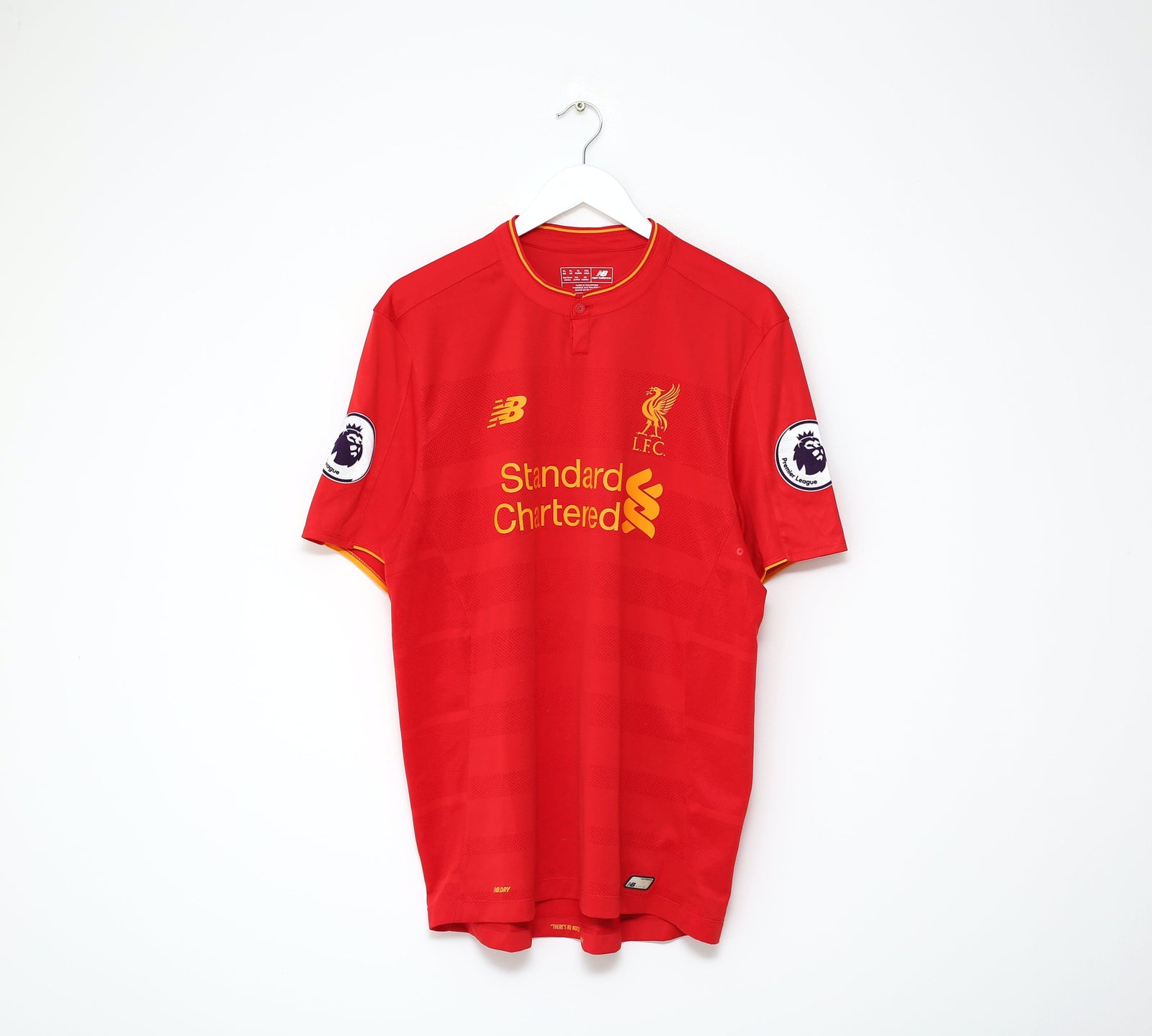 2016/17 COUTINHO #10 Liverpool Vintage New Balance Home Football Shirt (XL)