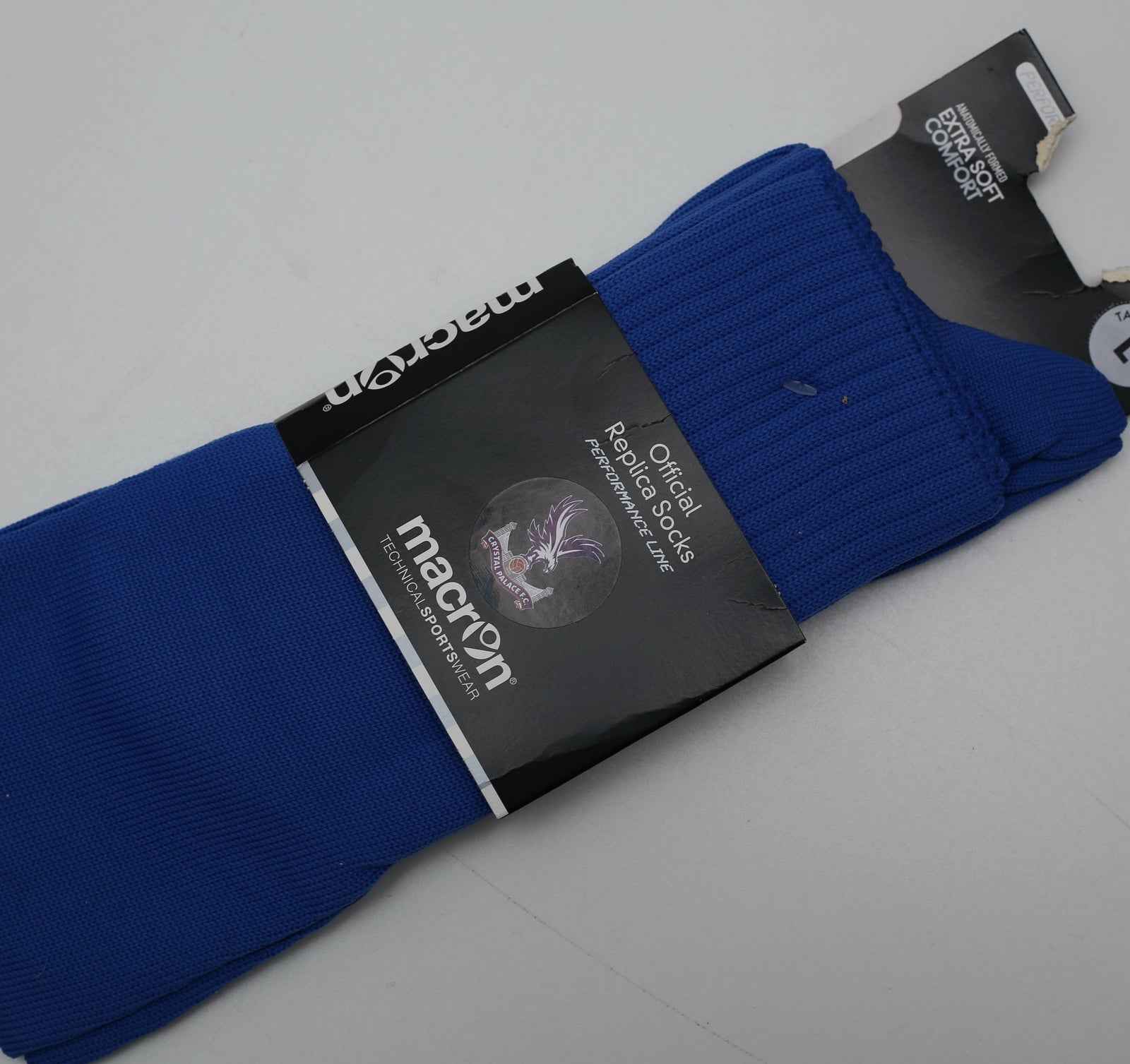 2016/17 CRYSTAL PALACE Macron Home Football Socks (L) BNWT