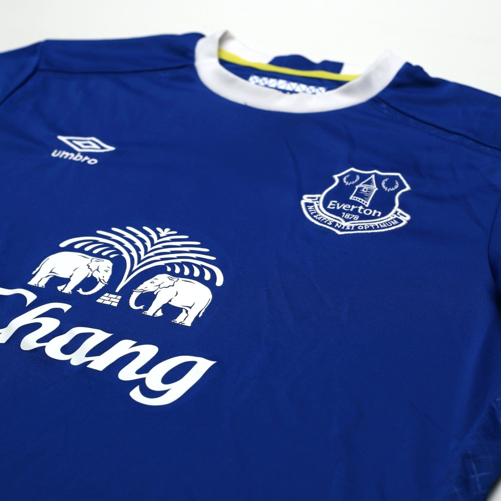 2016/17 Lukaku #10 Everton Vintage Umbro Home Football Shirt (XL)