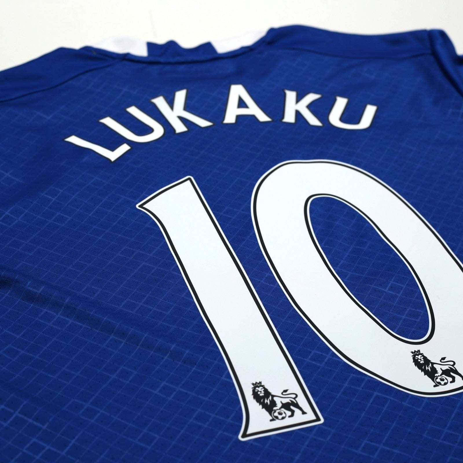 2016/17 Lukaku #10 Everton Vintage Umbro Home Football Shirt (XL)
