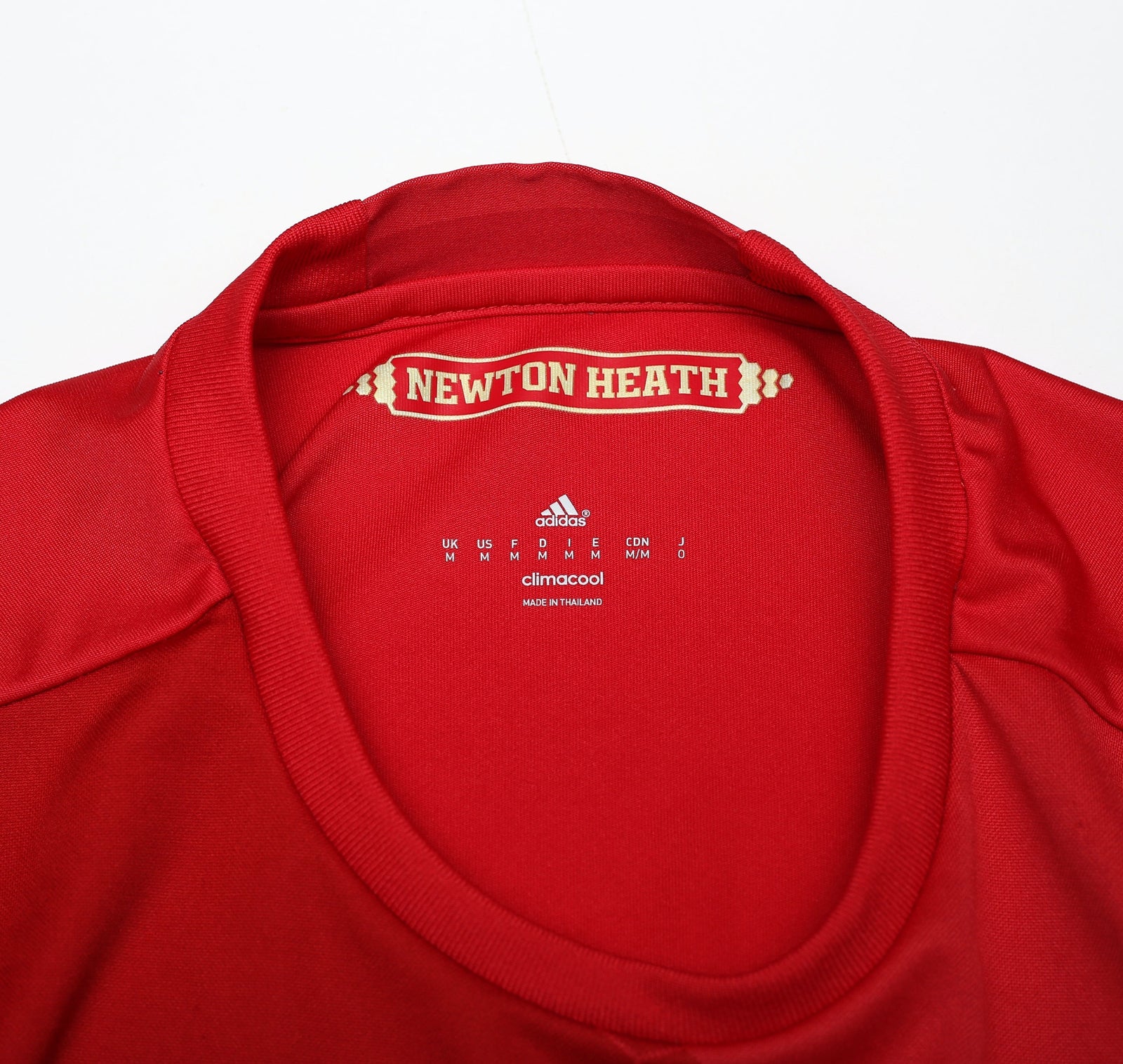 2016/17 MANCHESTER UNITED Vintage adidas Home Football Shirt (M)