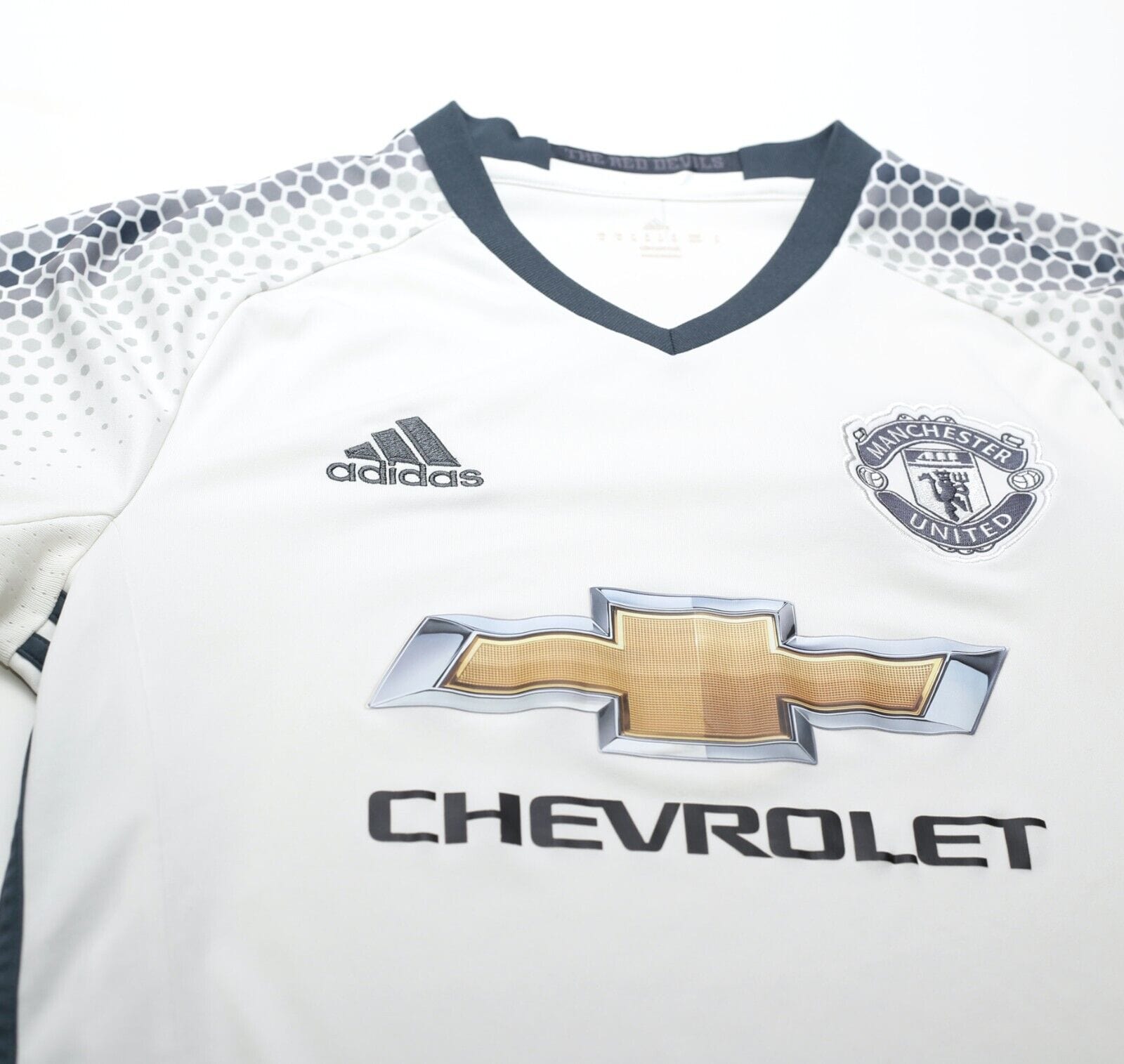 2016/17 MANCHESTER UNITED Vintage adidas Third Football Shirt (M) 3rd