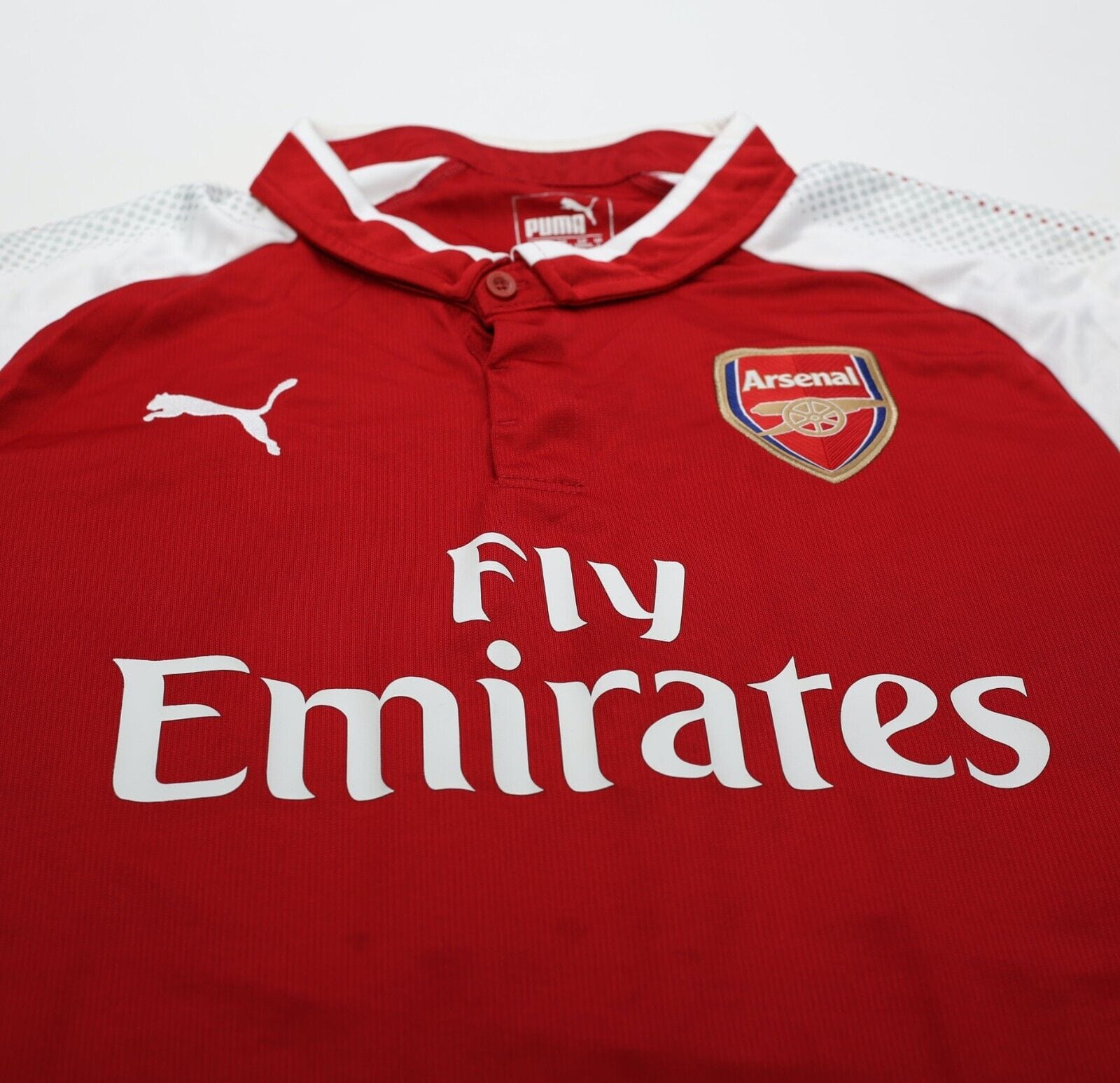 2017/18 ARSENAL Vintage PUMA Home Football Shirt (L) THOMAS #66