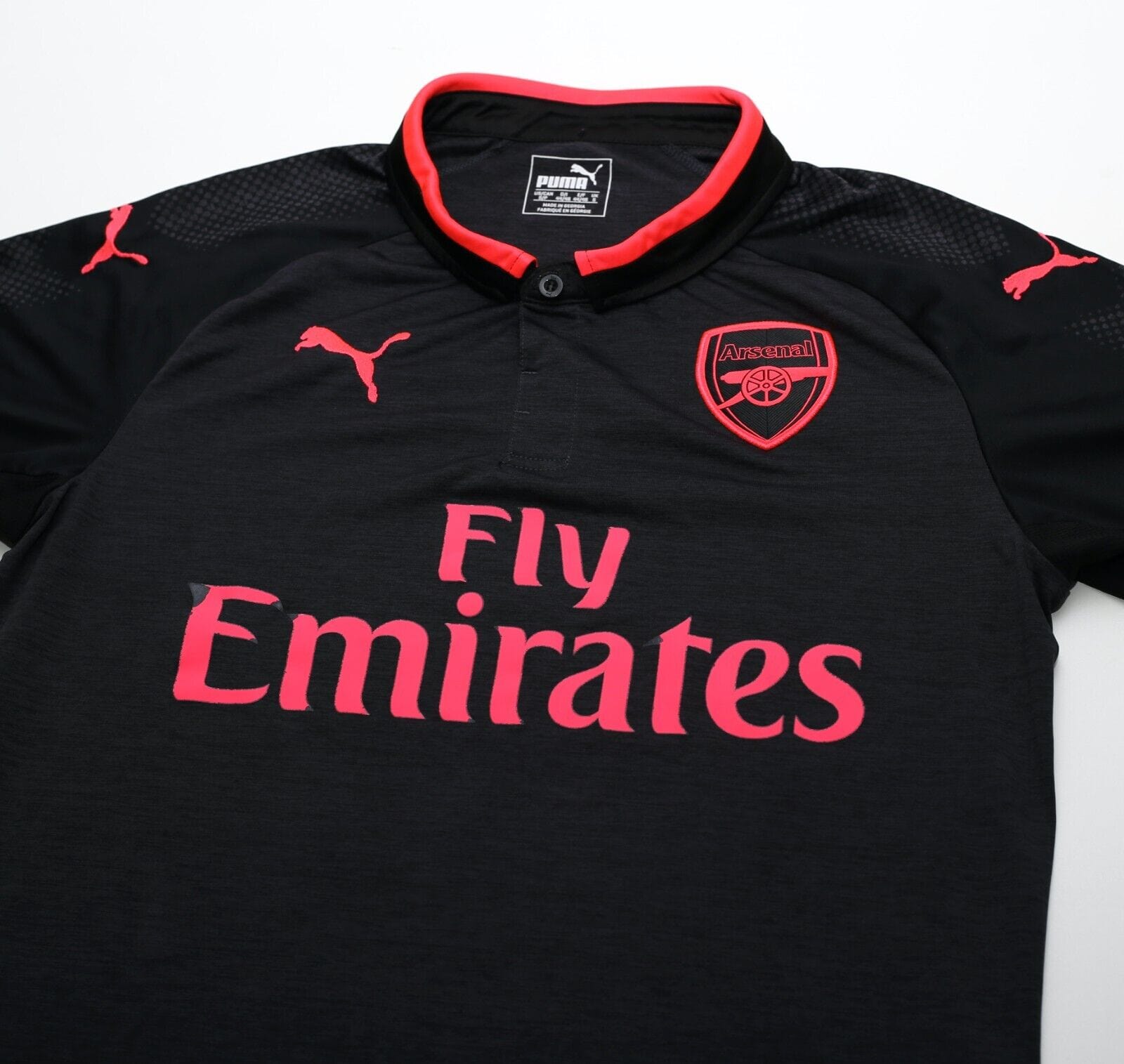 2017/18 ARSENAL Vintage PUMA Third Football Shirt (S) 3rd