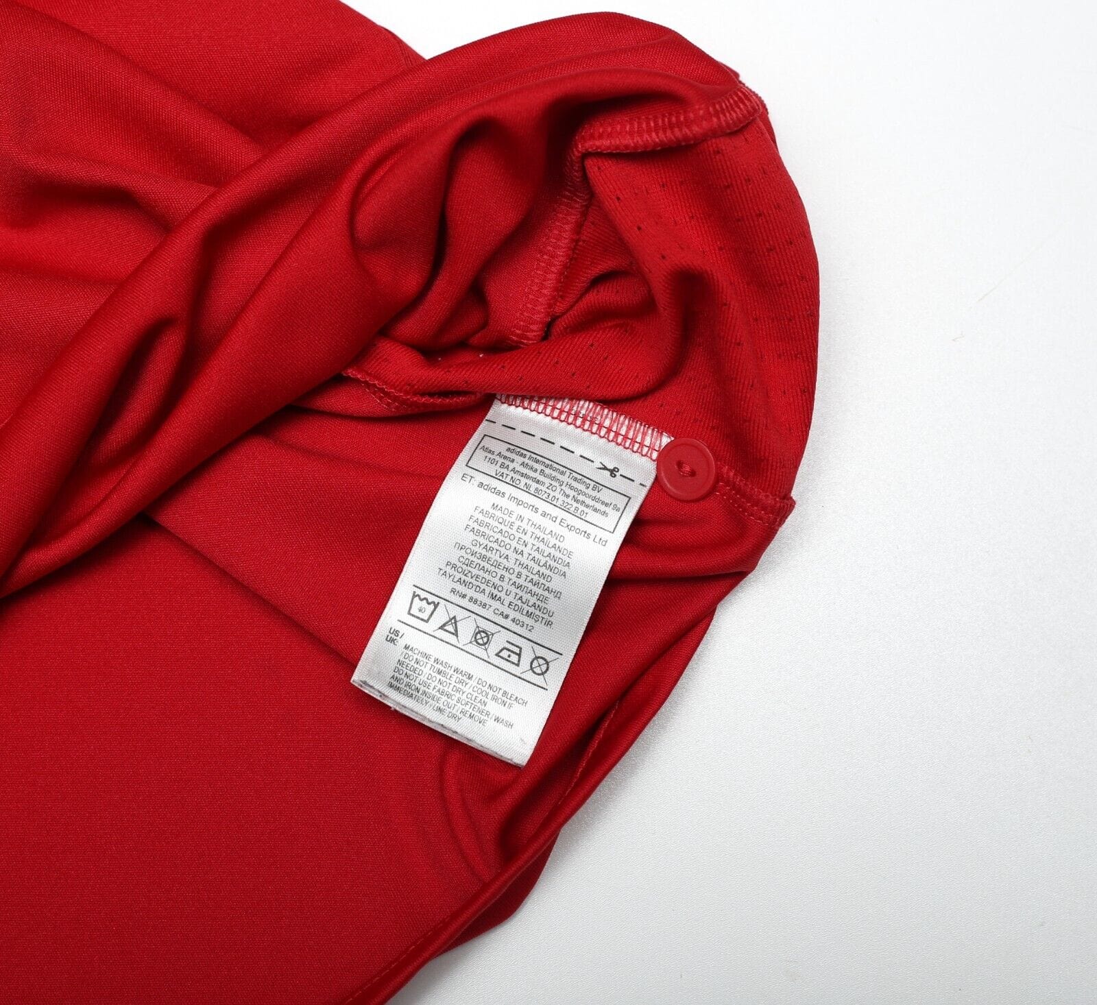 2017/18 MANCHESTER UNITED Vintage adidas Home Football Shirt (M)