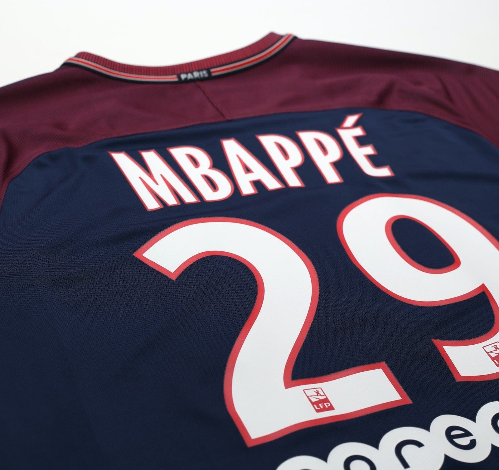 2017/18 MBAPPE #29 PSG Nike Home Football Shirt (M) Paris Saint-Germain
