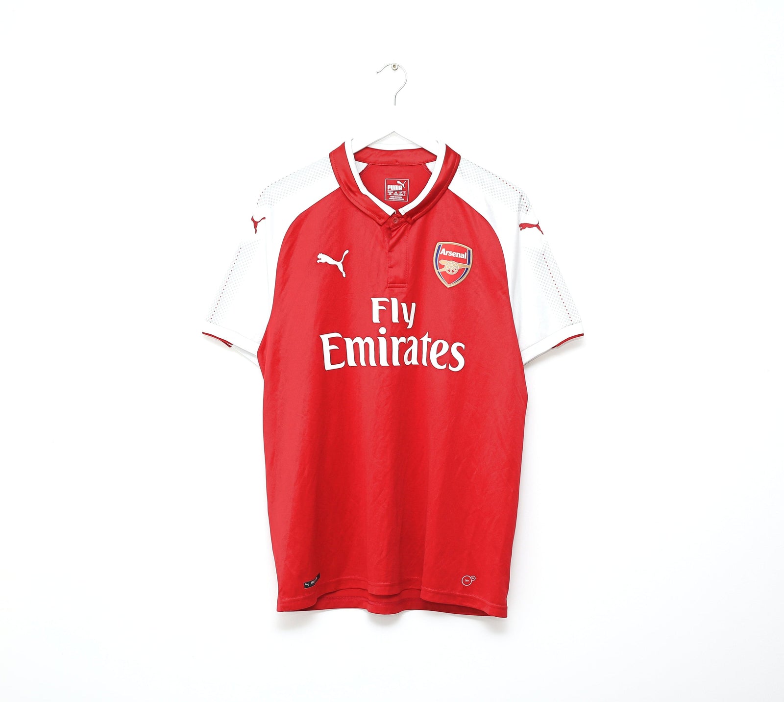 2017/18 OZIL #11 Arsenal Vintage PUMA Home Football Shirt (L)