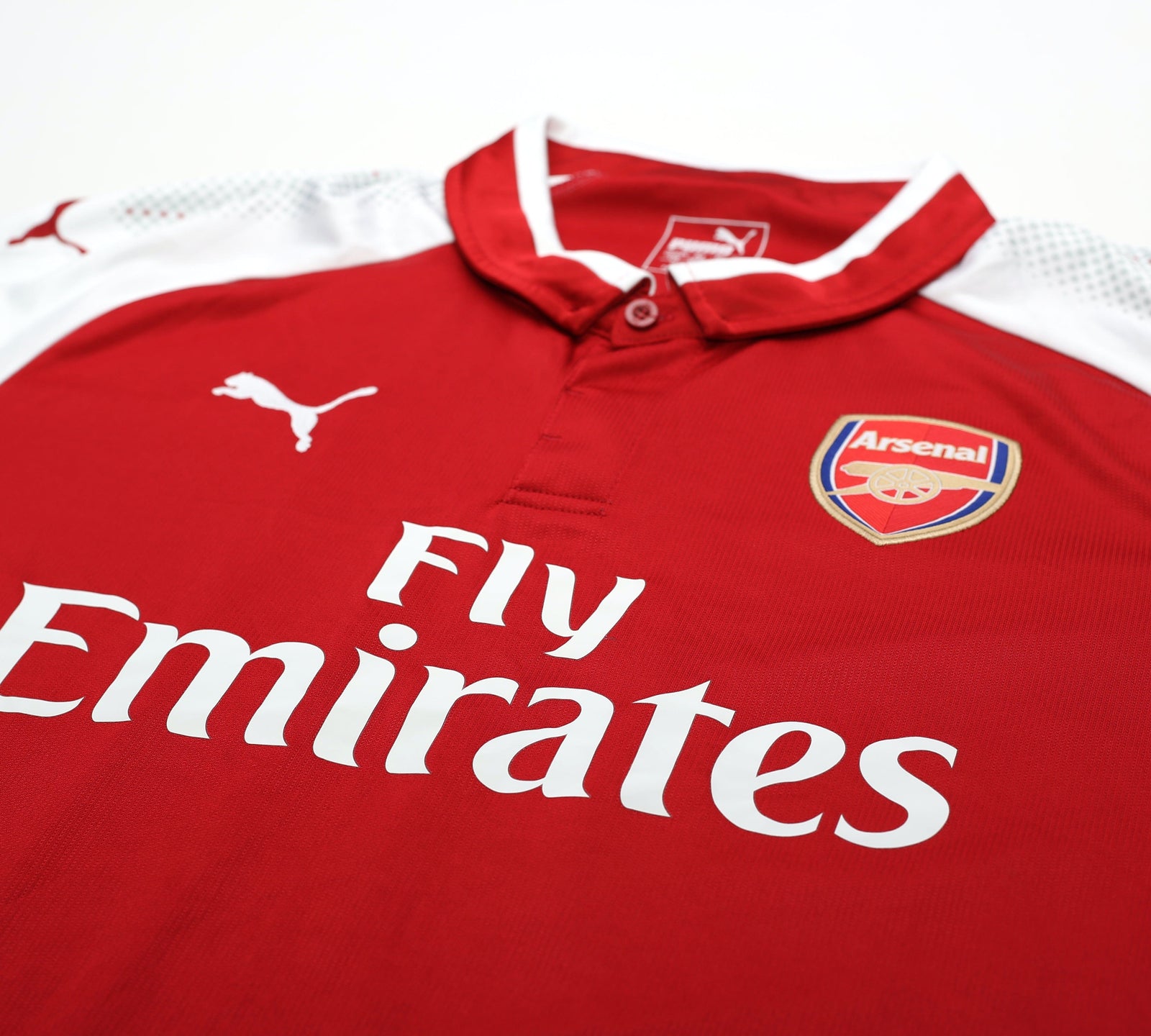 2017/18 OZIL #11 Arsenal Vintage PUMA Home Football Shirt (L)