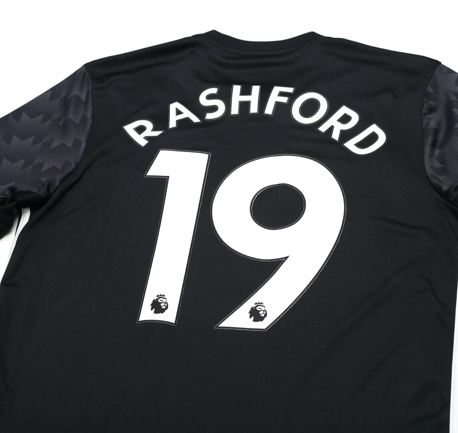 2017/18 RASHFORD #19 Manchester United Vintage adidas Away Football Shirt (M)
