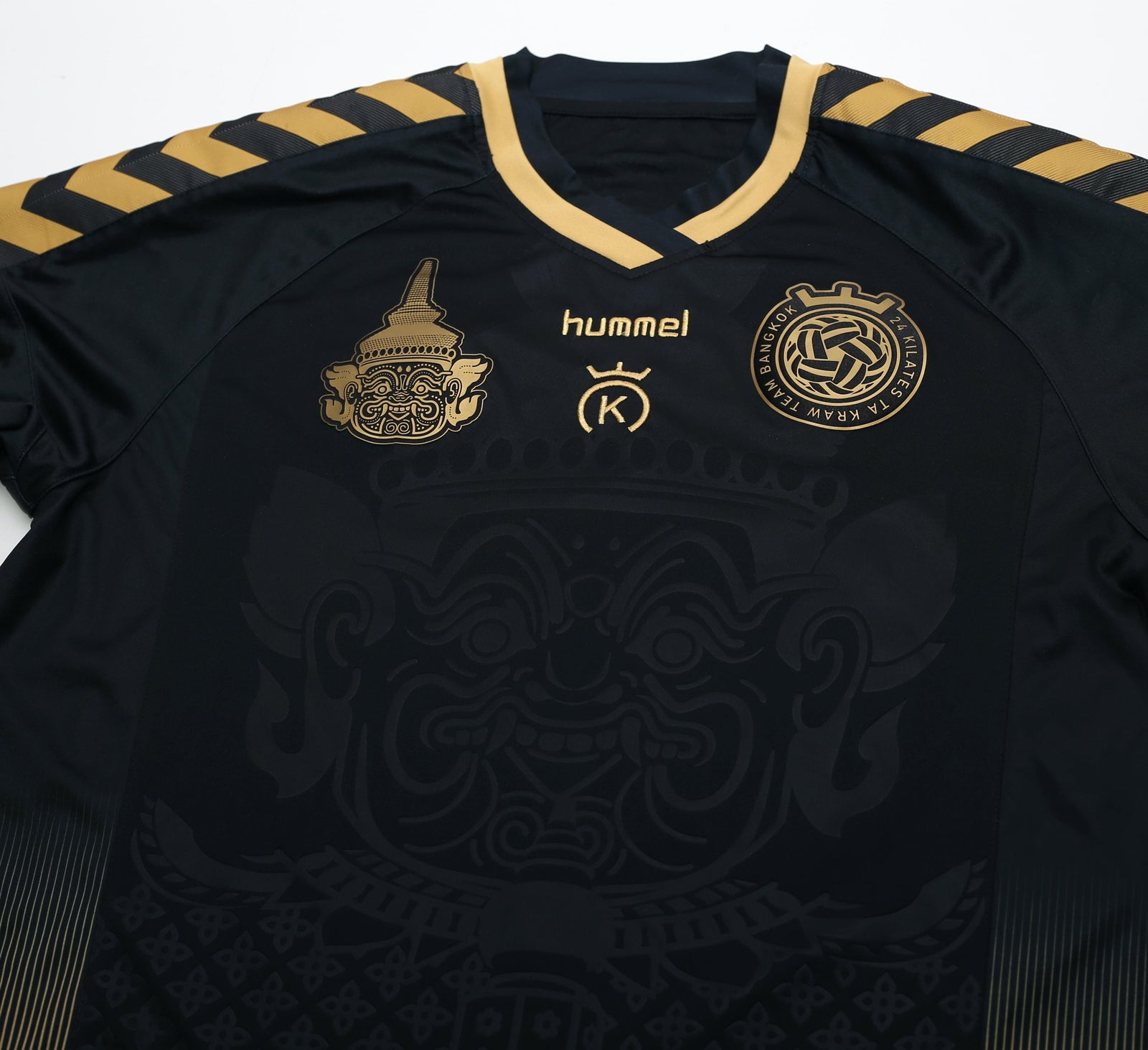 2017 24 KILATES BANGKOK Long Sleeve Home Football Shirt (M)