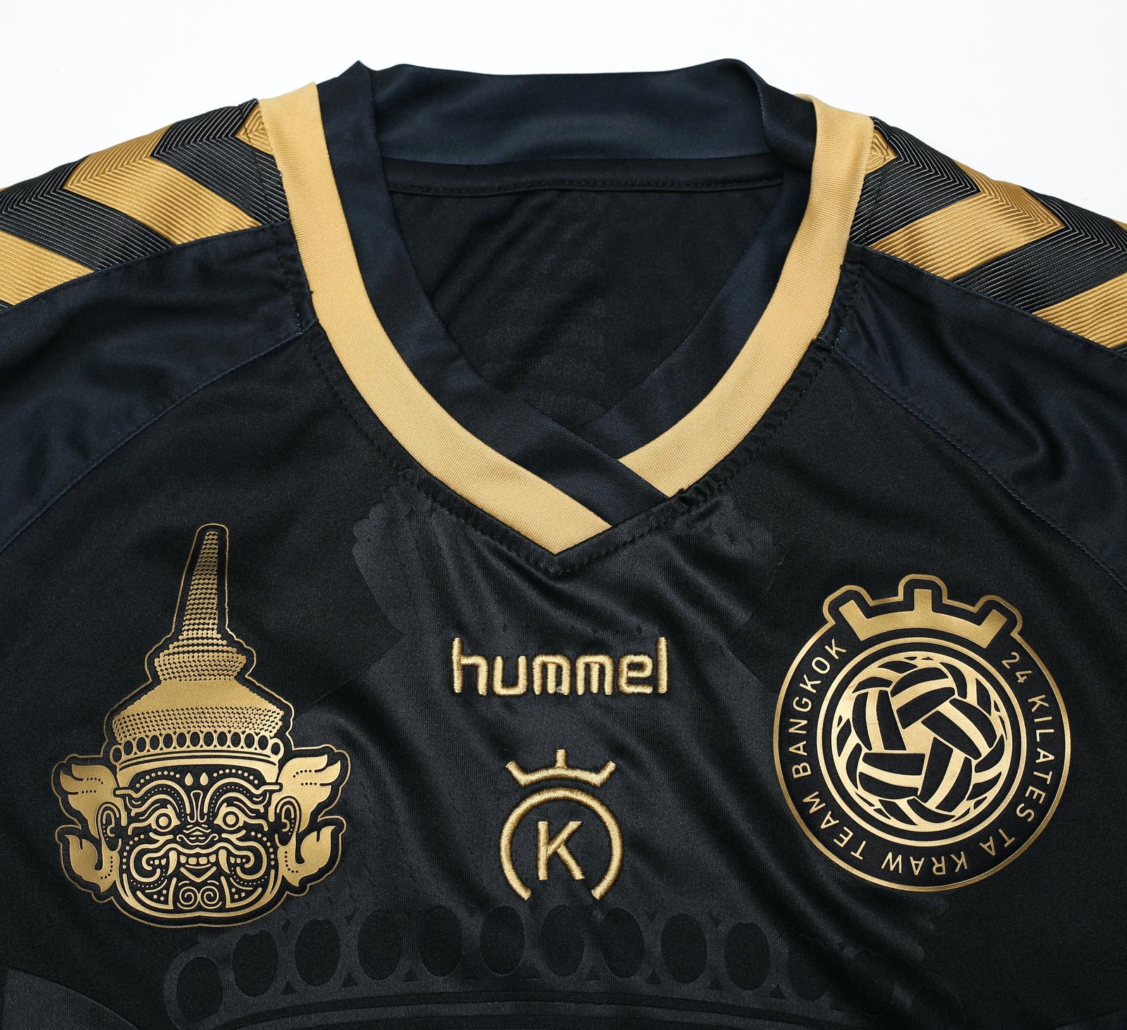 2017 24 KILATES BANGKOK Long Sleeve Home Football Shirt (M)