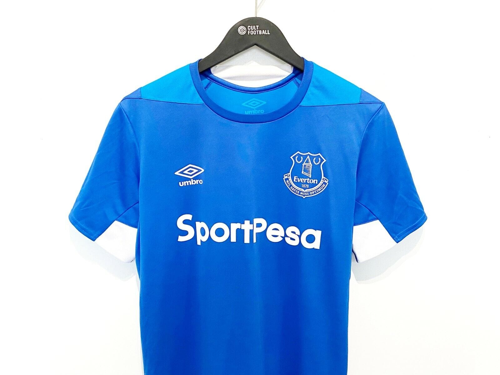 2018/19 EVERTON Vintage Umbro Warm Up Football Training Shirt (S)