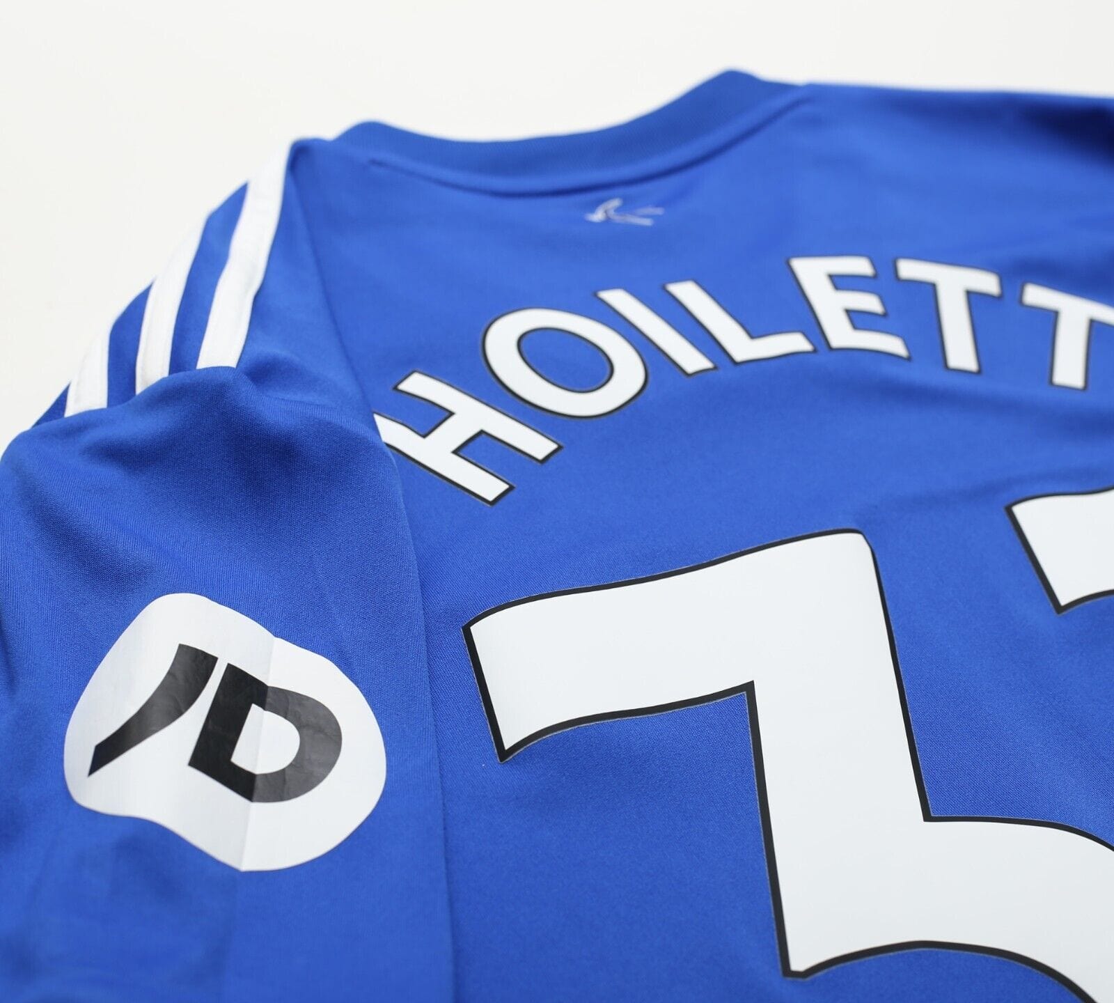 2018/19 HOILETT #33 Cardiff City MATCH WORN Home Football Shirt (M)