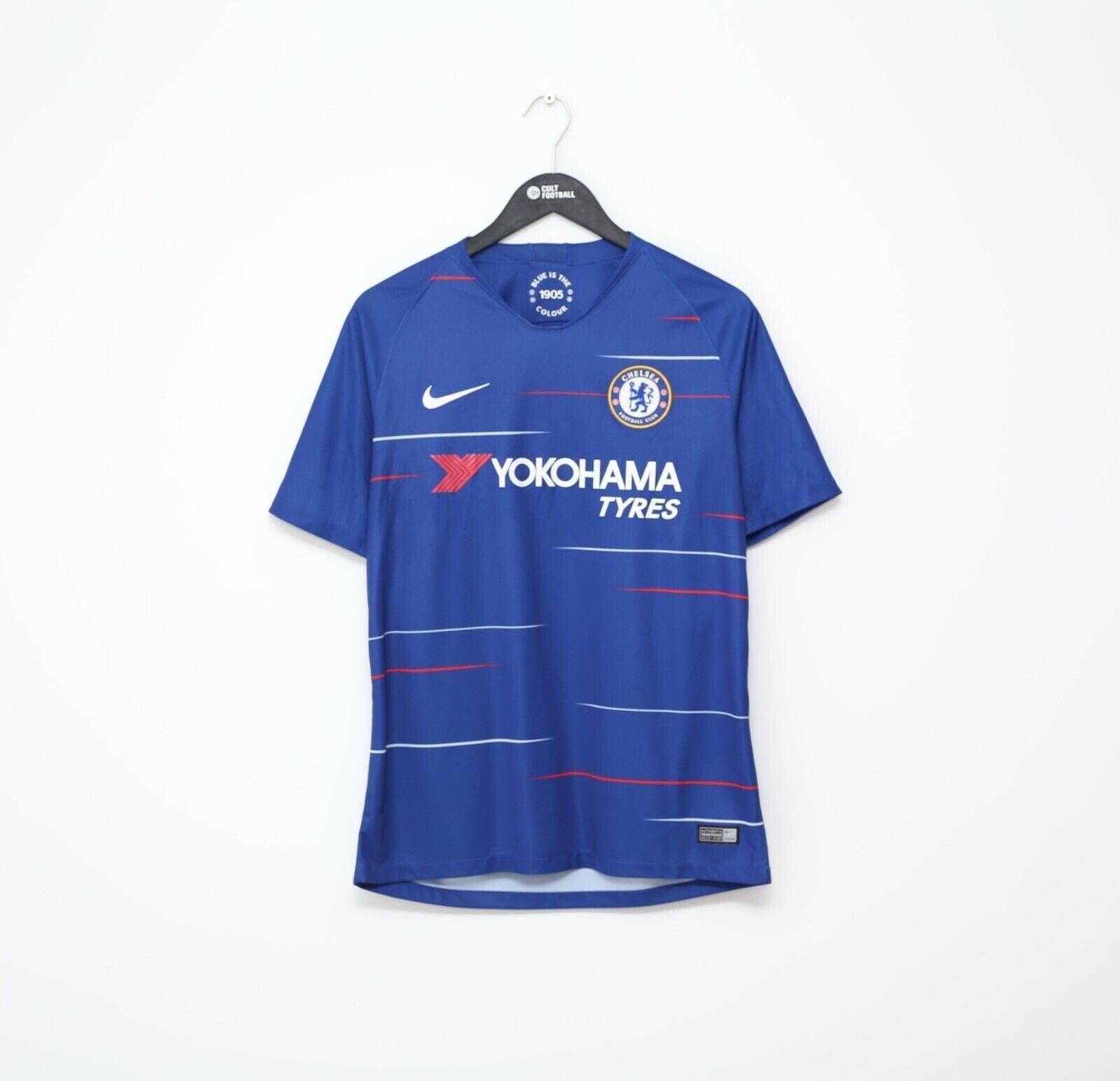 2018/19 JORGINHO #5 Chelsea vintage adidas Home Football Shirt Jersey (M)