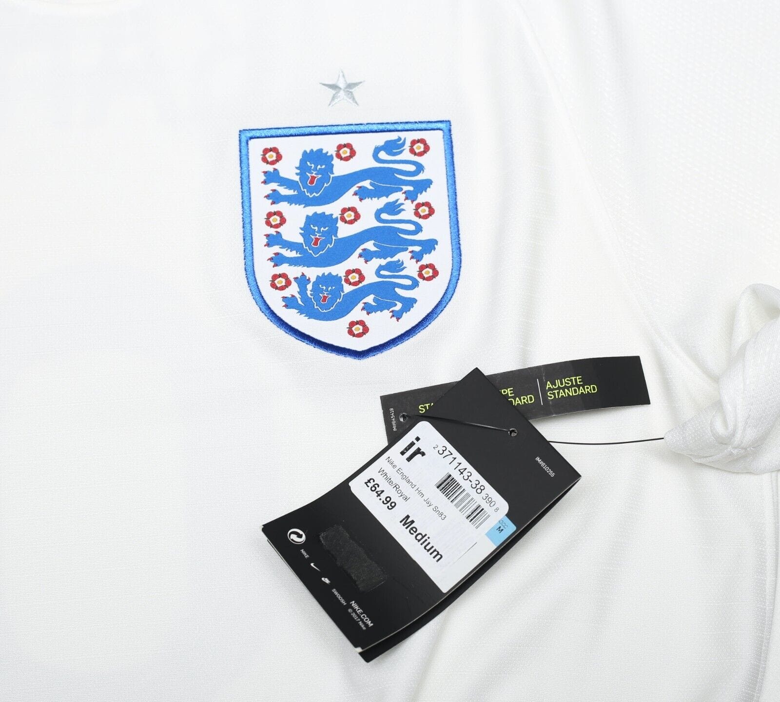2018/19 KANE #9 England Nike Home Football Shirt (M) WC 2018 BNWT