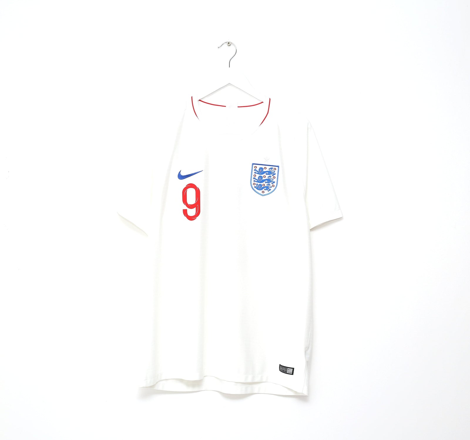 2018/19 KANE #9 England Nike Home Football Shirt (XL) WC 2018