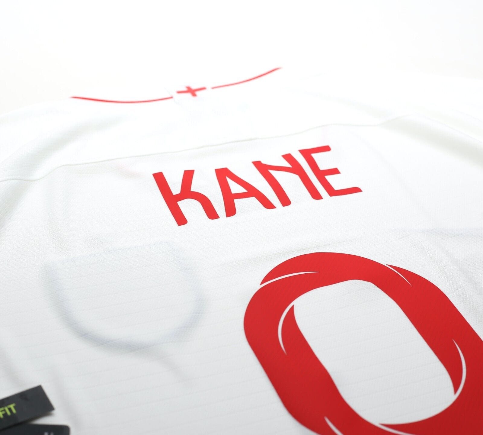 2018/19 KANE #9 England Nike Home Football Shirt (XL) WC 2018 BNWT