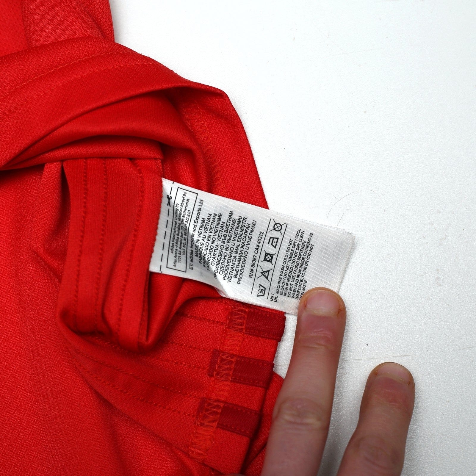 2018/19 Lukaku #9 Belgium Home Football Shirt (L) World Cup 2018