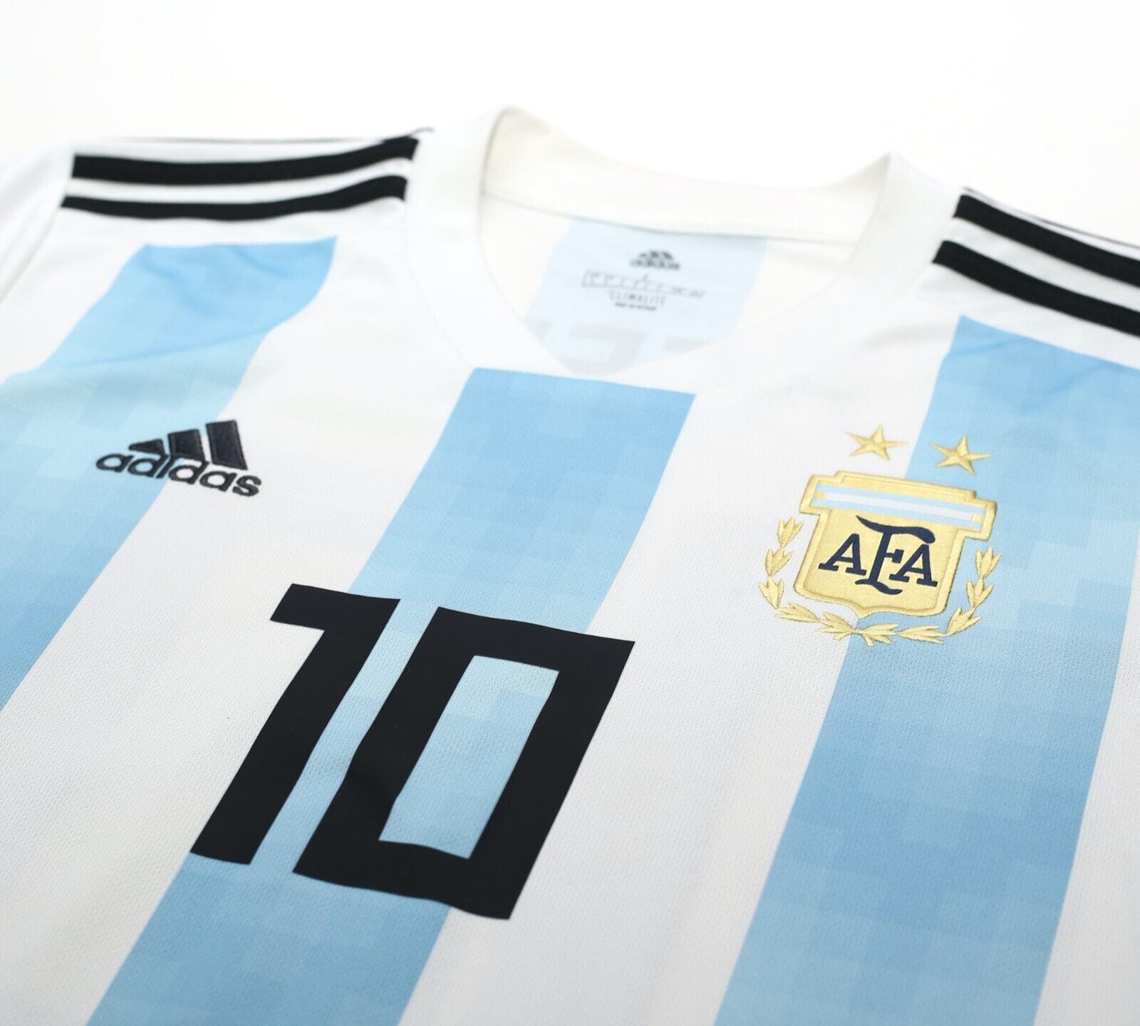 2018/19 MESSI #10 Argentina Vintage adidas Home Football Shirt (L) WC 2018