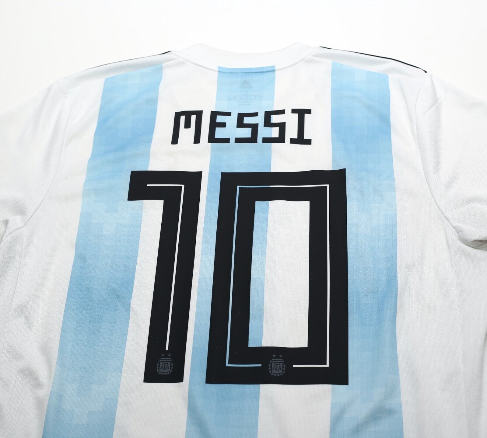 2018/19 MESSI #10 Argentina Vintage adidas Home Football Shirt (L) WC 2018