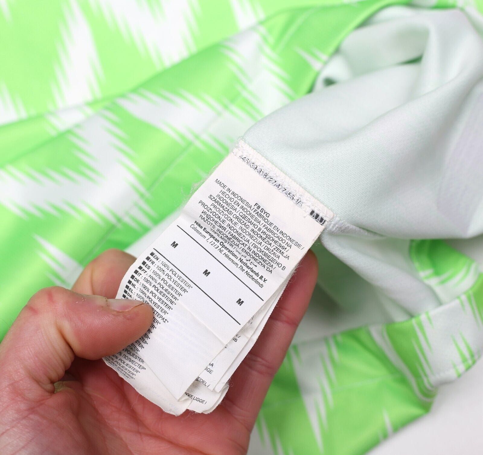 2018/19 NIGERIA Vintage Authentic Nike Home Football Shirt (M) World Cup 2018