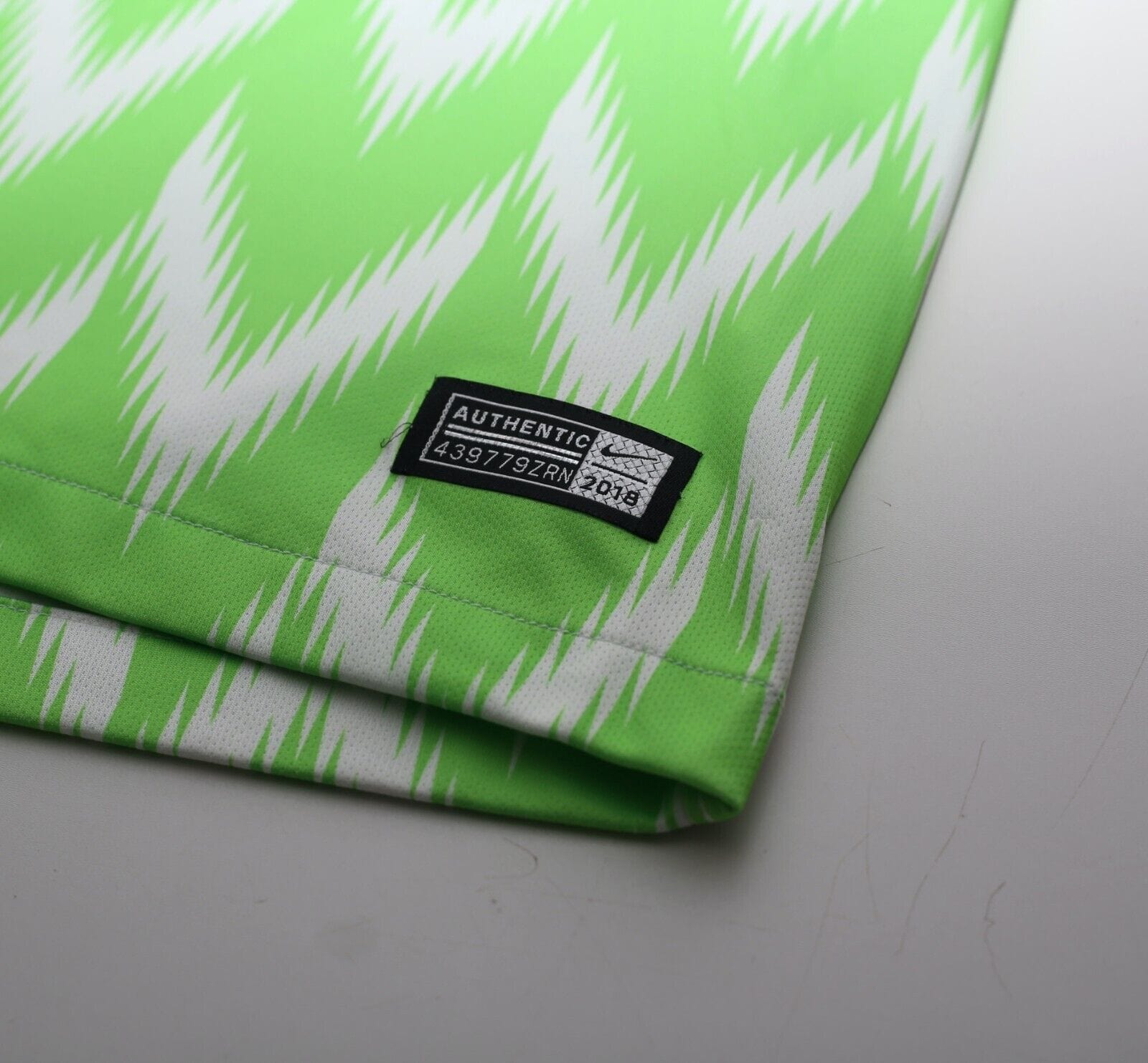 2018/19 NIGERIA Vintage Authentic Nike Home Football Shirt (XL) World Cup 2018