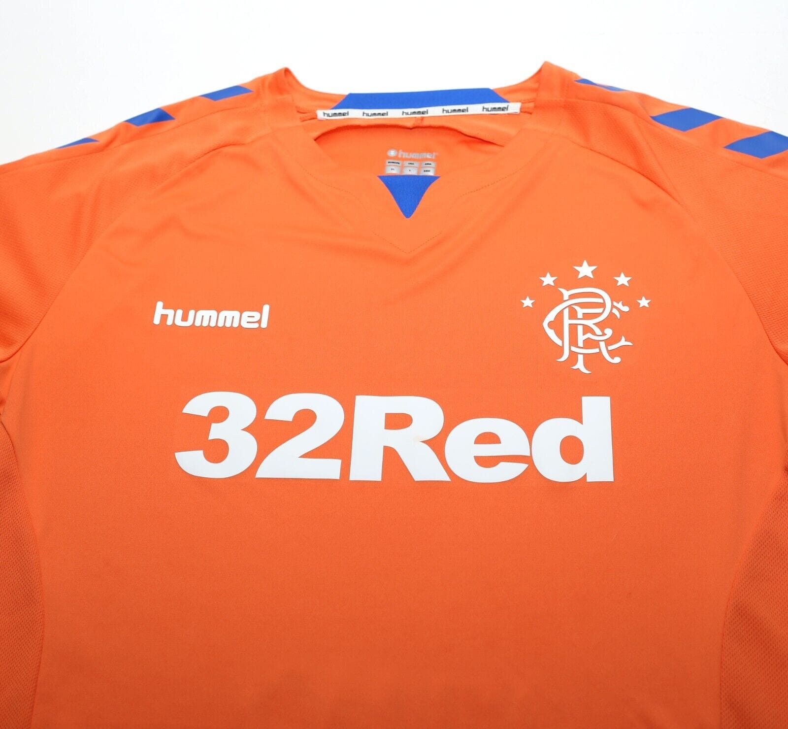 2018/19 RANGERS Hummel Third Football Shirt Jersey (L/XL) Mint