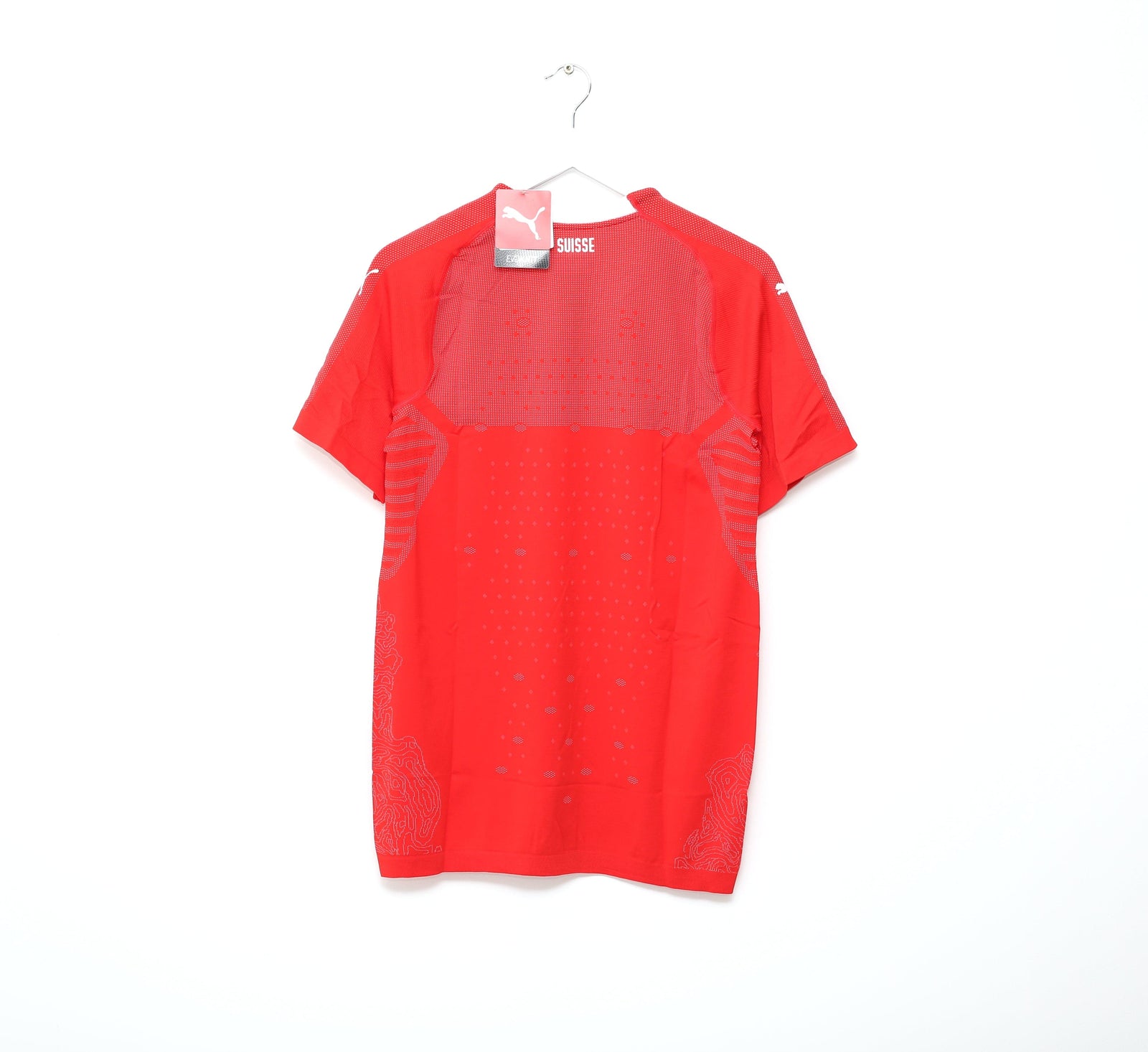 2018/19 SWITZERLAND Vintage PUMA EcoKnit Player Issue Home Football Shirt (XL)