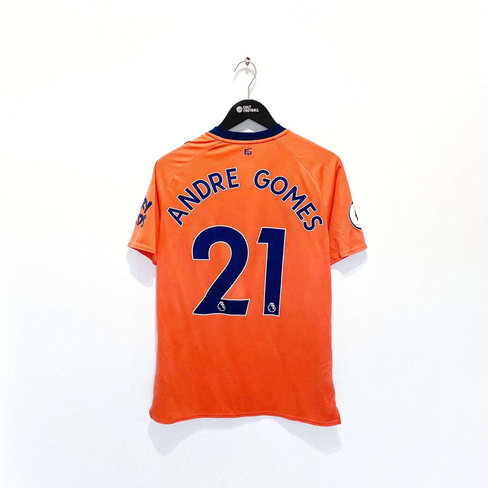 2019/20 ANDRE GOMES #21 Everton Vintage Umbro Away Football Shirt (M) Portugal